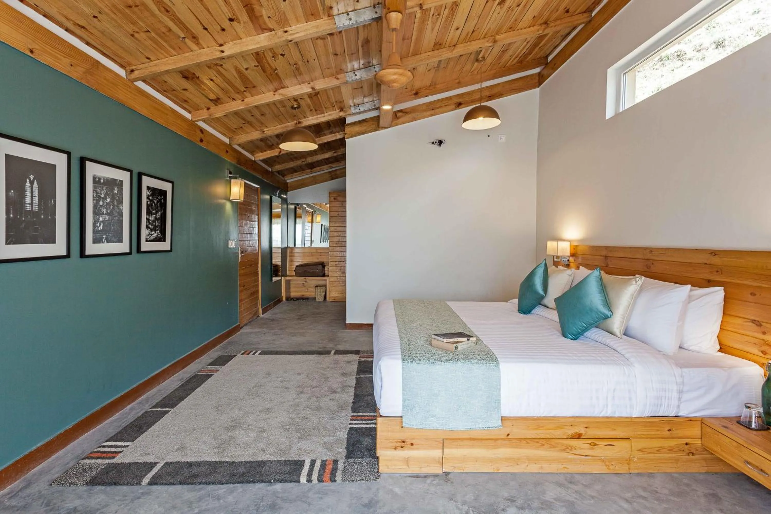 Bedroom, Bed in Rakkh Resort, a member of Radisson Individuals Retreats