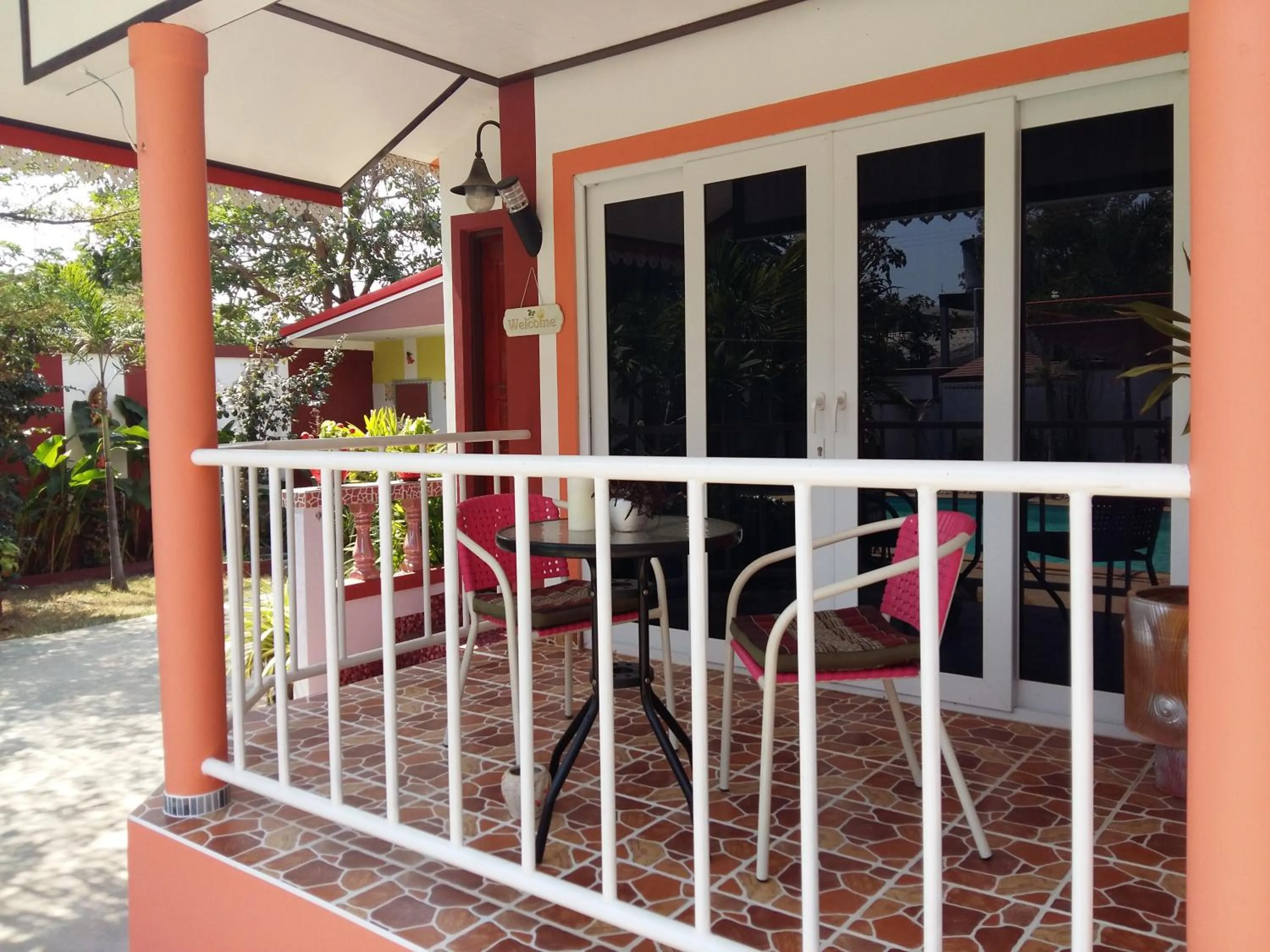 Balcony/Terrace in Rerawadi Resort