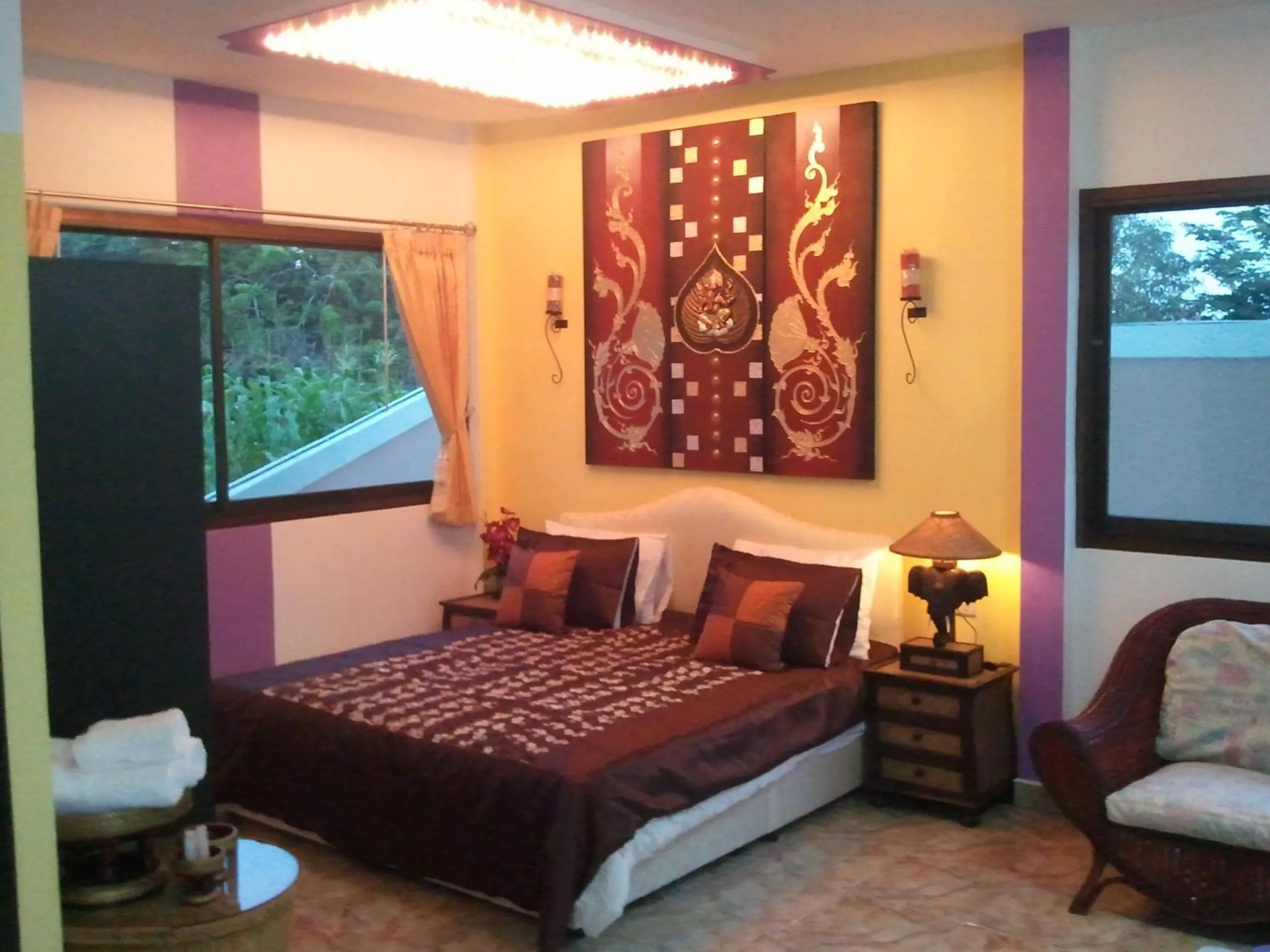 Bed in Rerawadi Resort