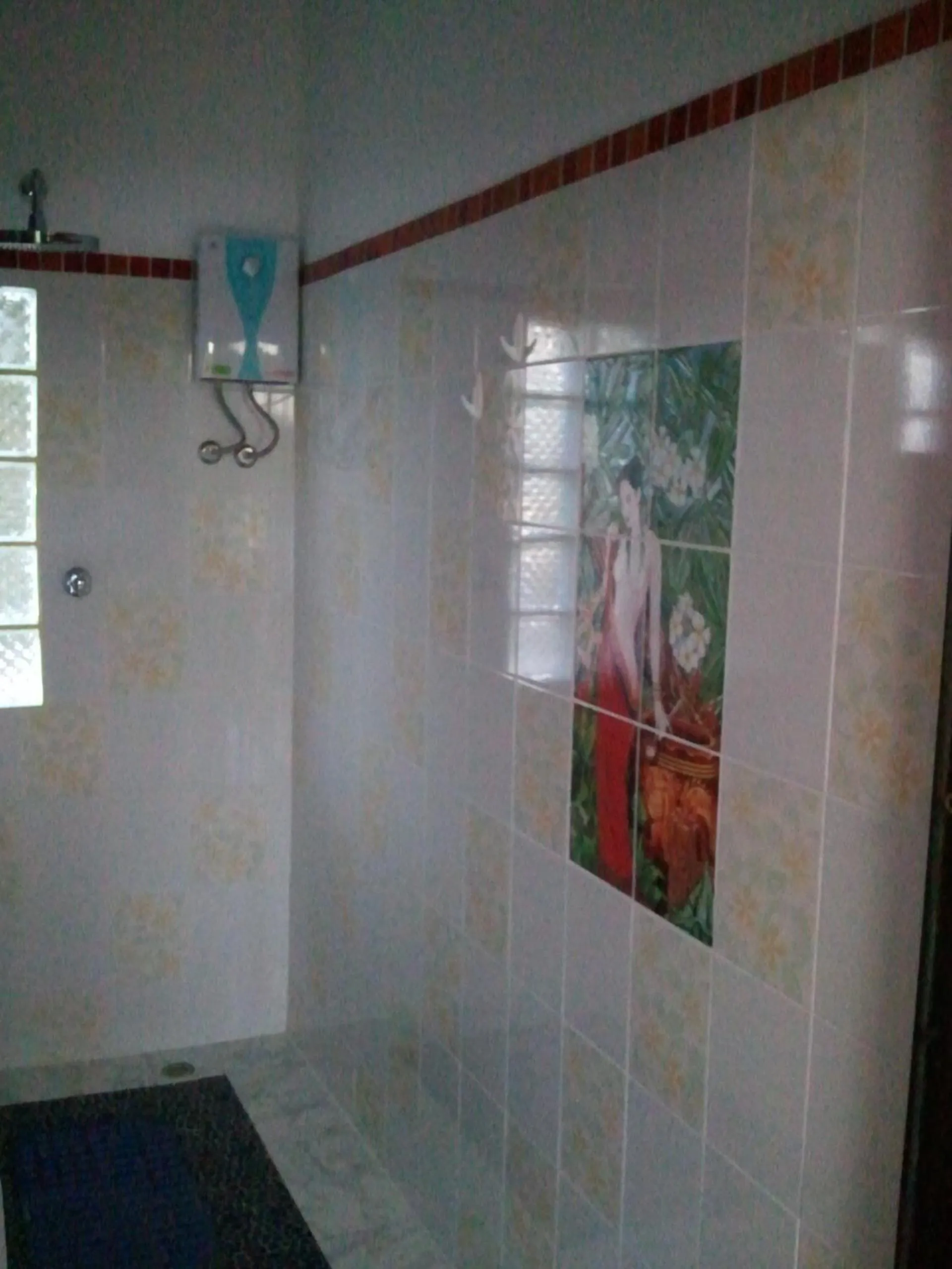 Decorative detail in Rerawadi Resort