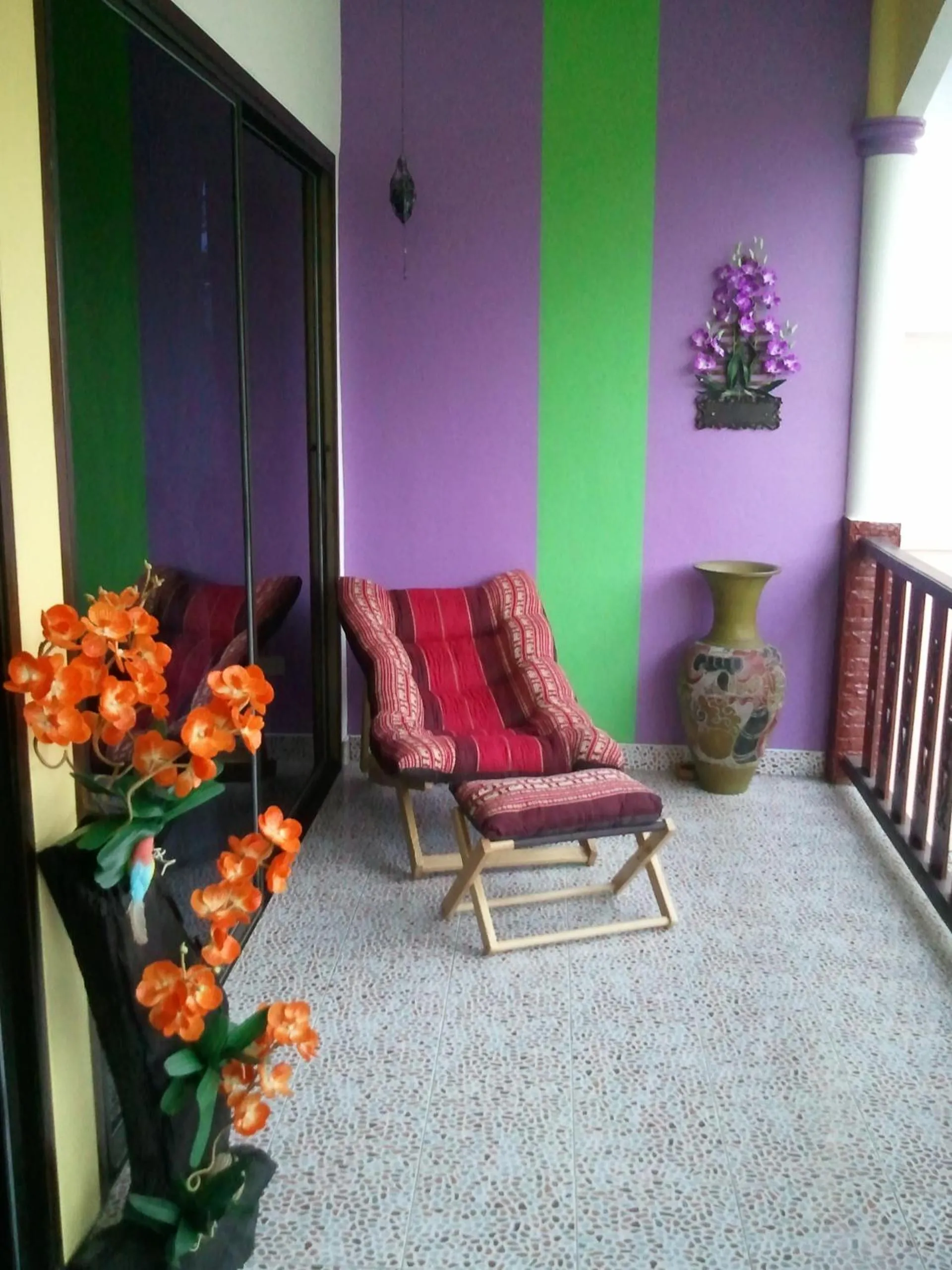 Balcony/Terrace in Rerawadi Resort