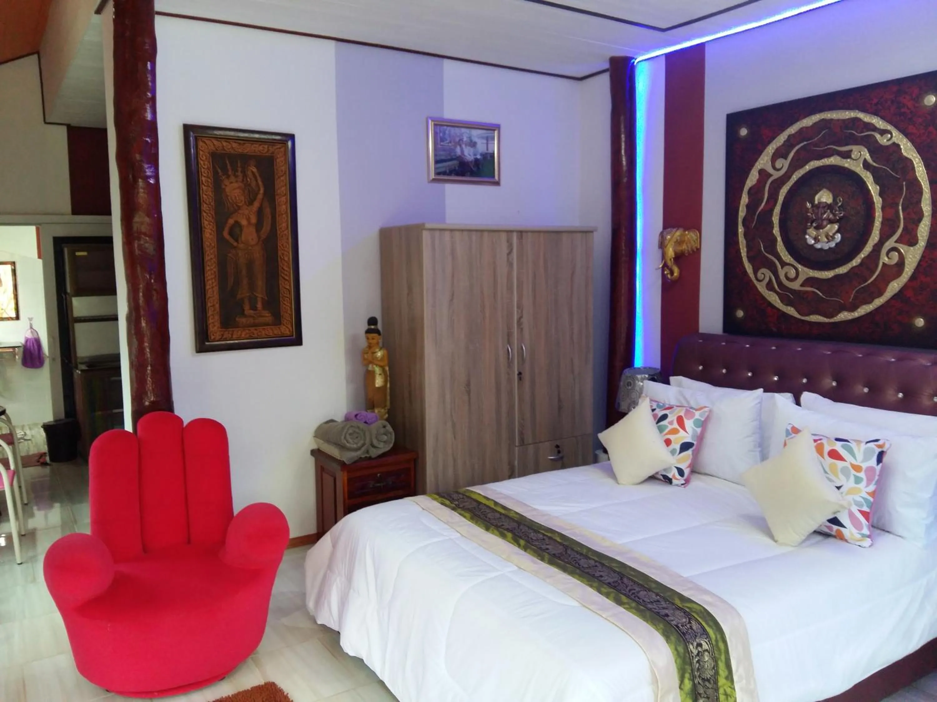 Bedroom, Bed in Rerawadi Resort