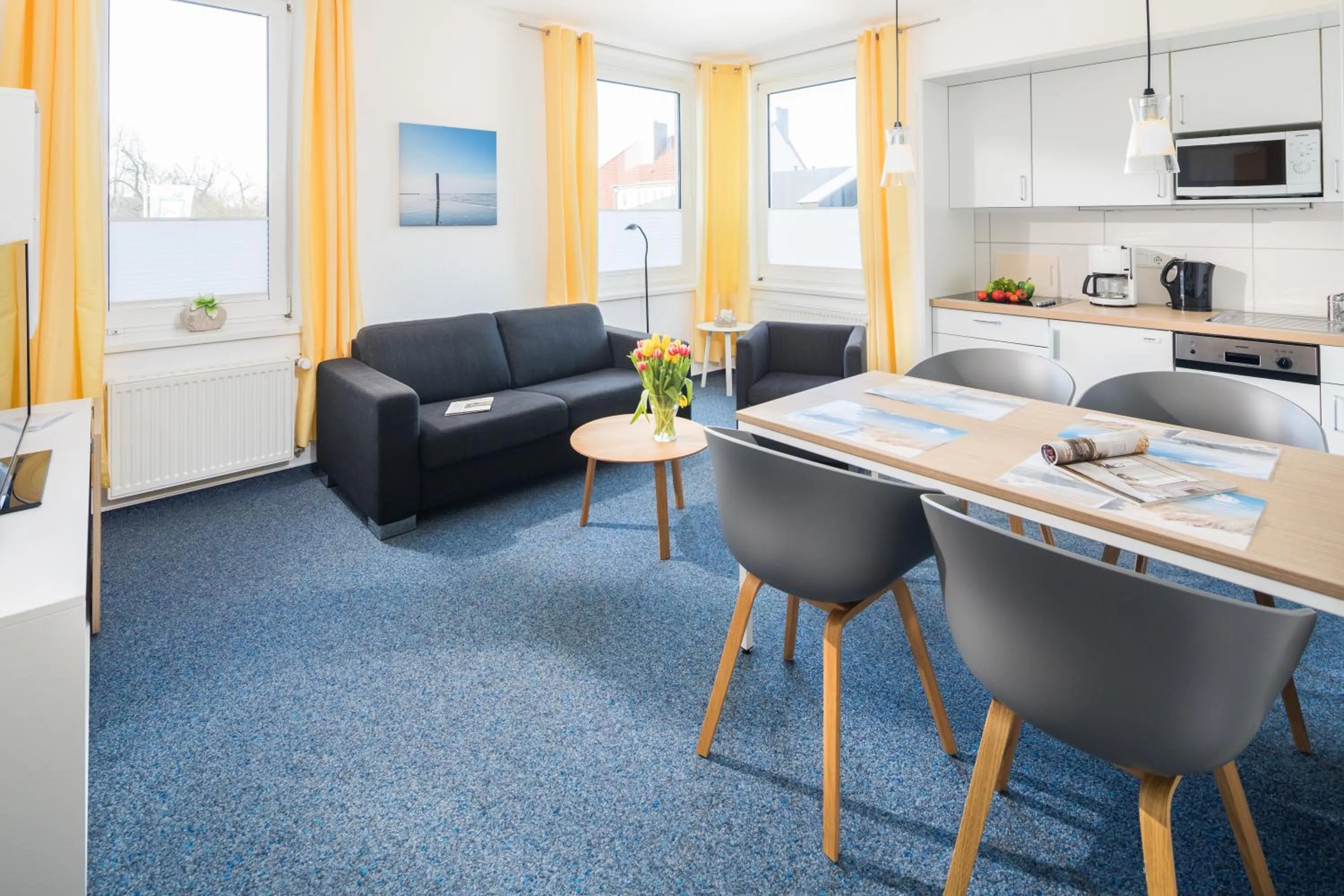 Living room in Haus KLIPPER Norderney