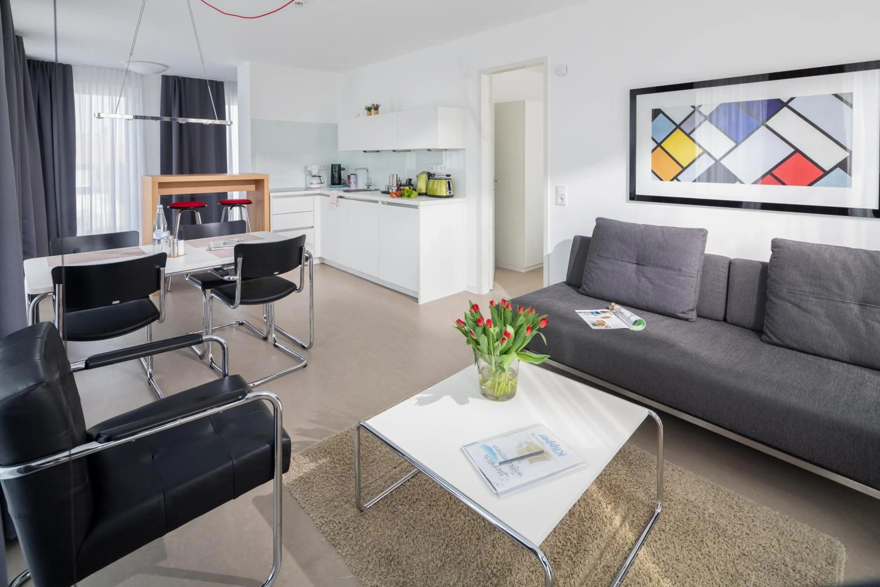 Kitchen or kitchenette in Haus KLIPPER Norderney