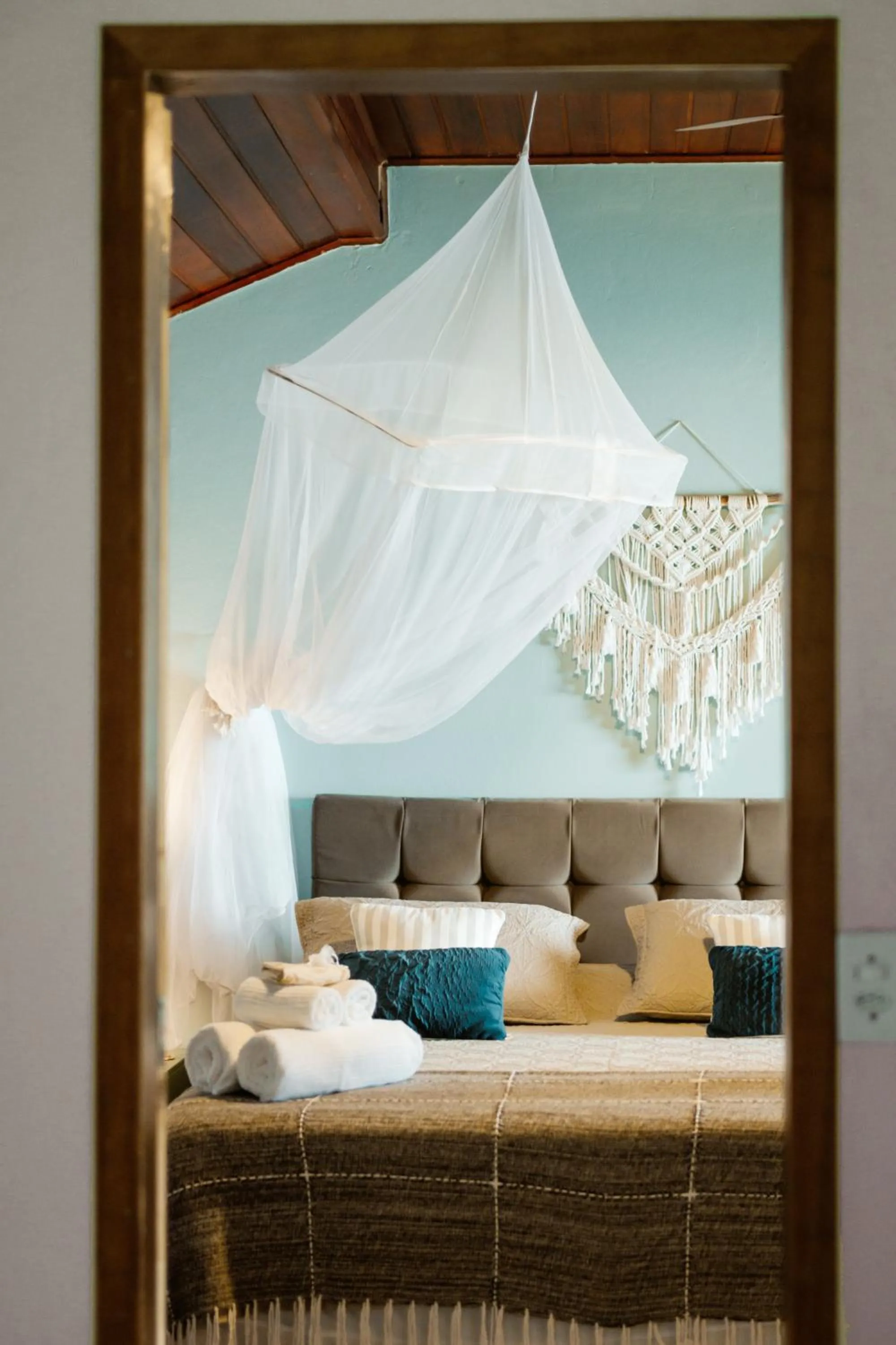 Bed in Bonito Paraiso Ilha Grande