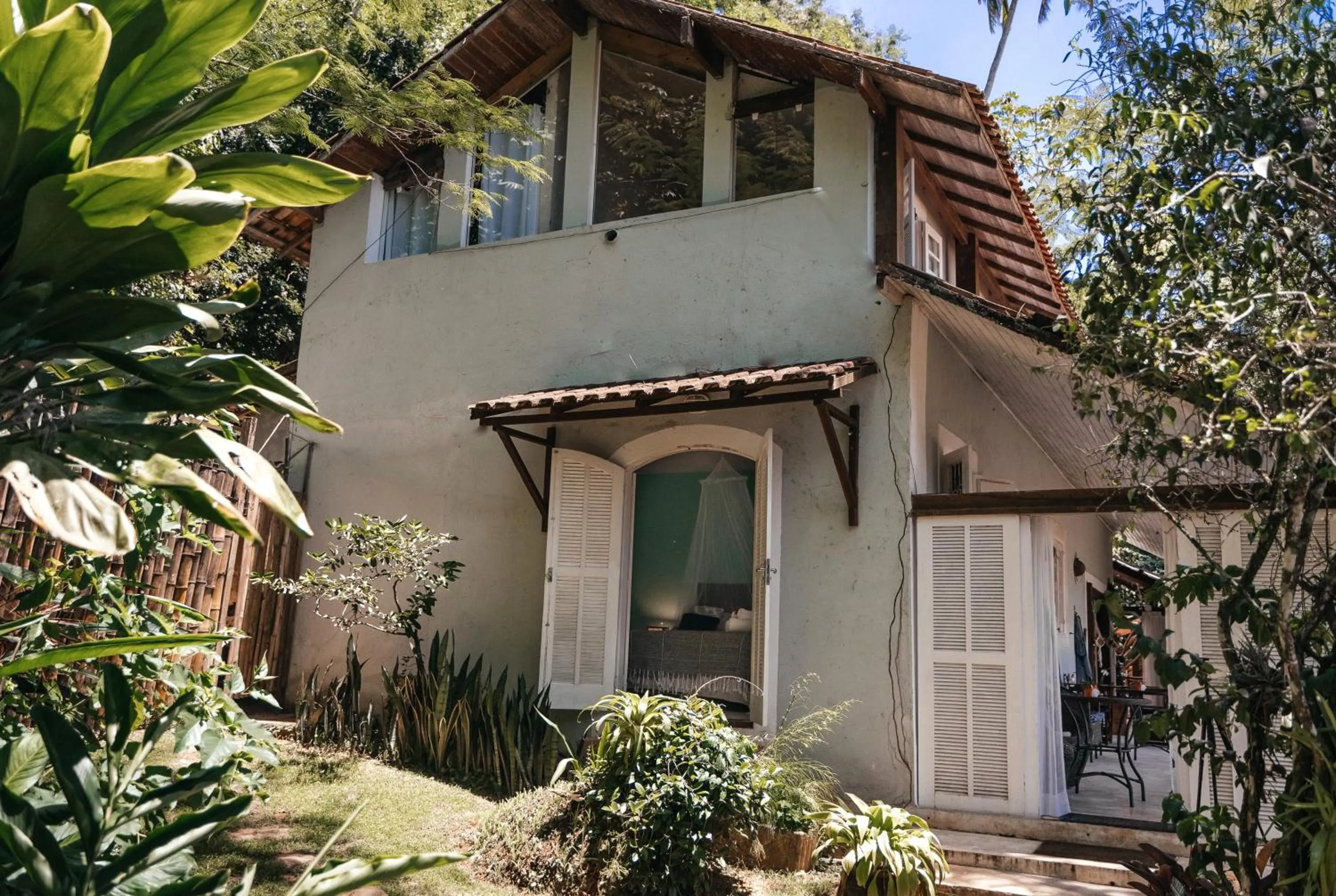 Garden in Bonito Paraiso Ilha Grande