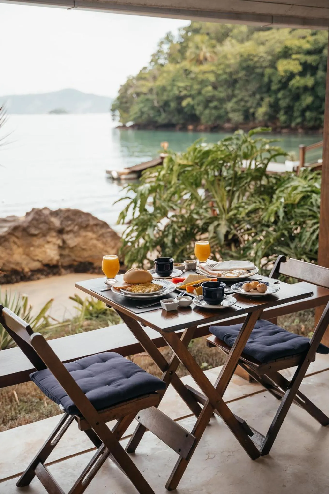 Balcony/Terrace in Bonito Paraiso Ilha Grande