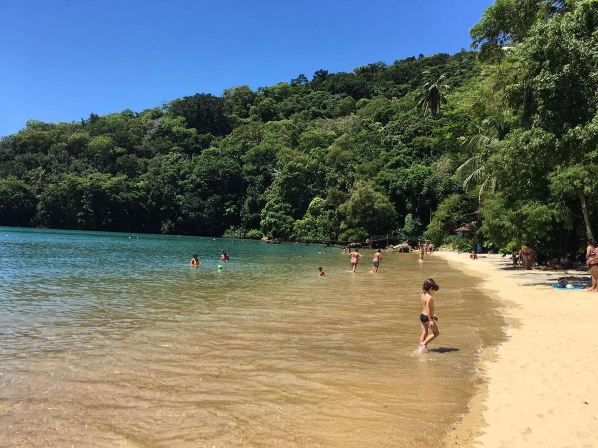 Beach in Bonito Paraiso Ilha Grande