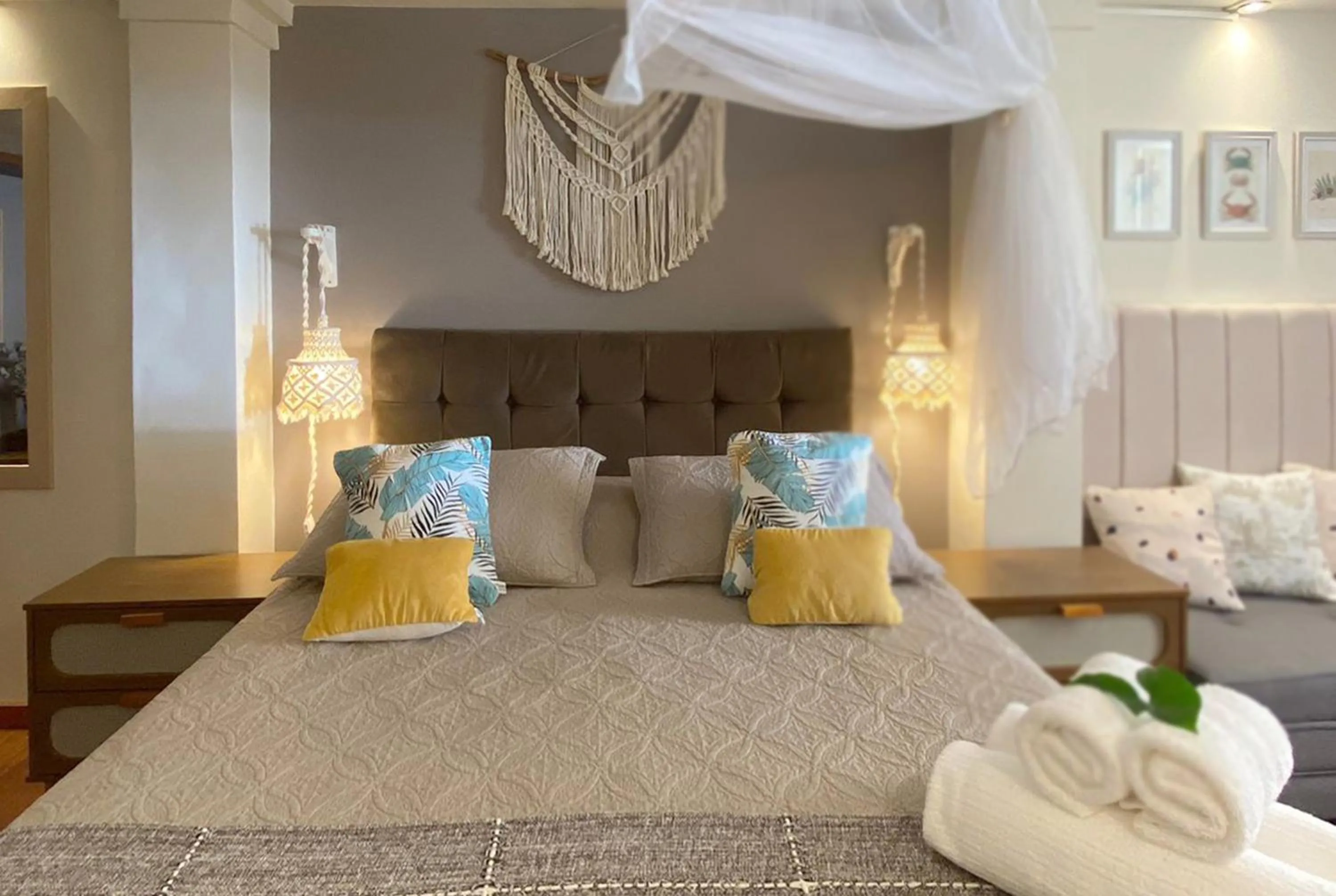 Photo of the whole room, Bed in Bonito Paraiso Ilha Grande