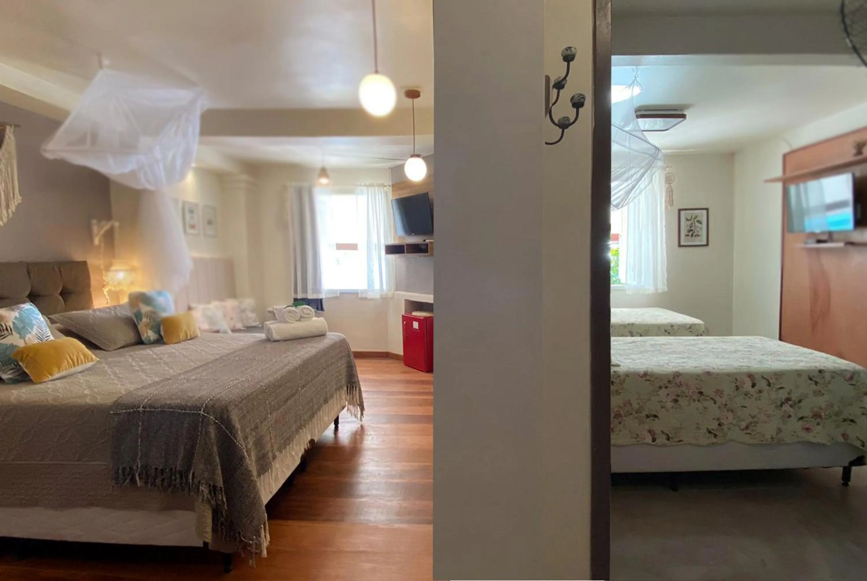 Photo of the whole room, Bed in Bonito Paraiso Ilha Grande