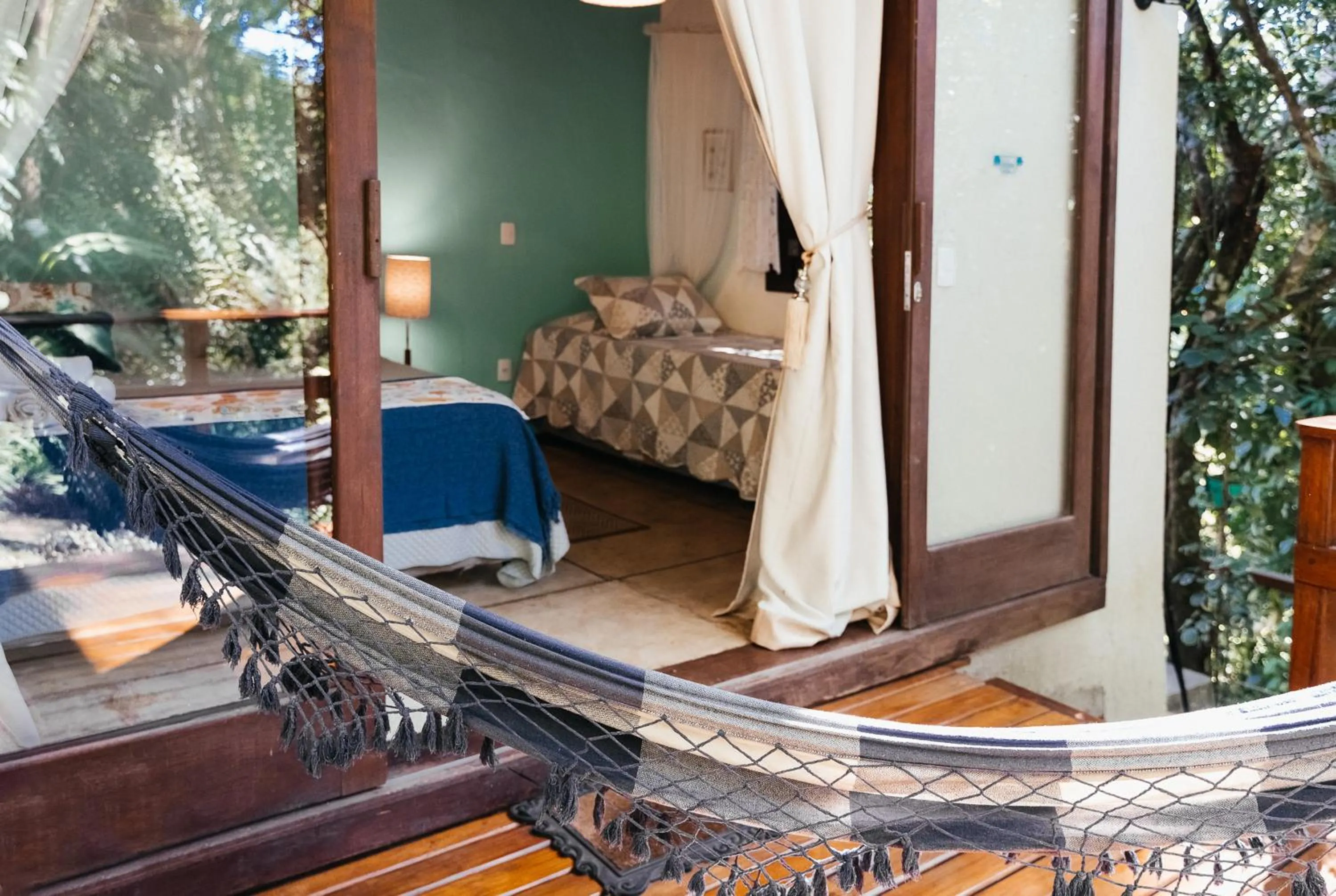 Photo of the whole room, Bed in Bonito Paraiso Ilha Grande