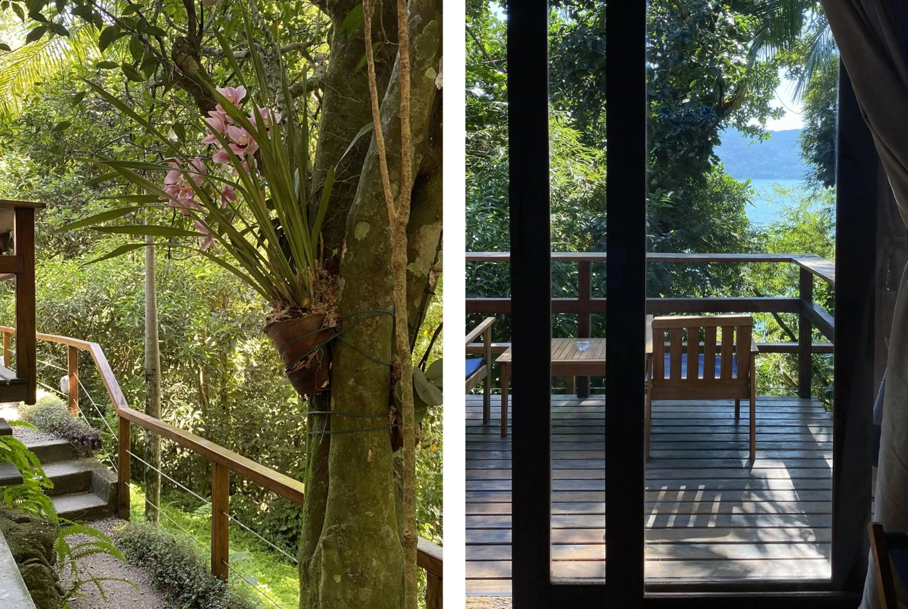 Natural landscape in Bonito Paraiso Ilha Grande