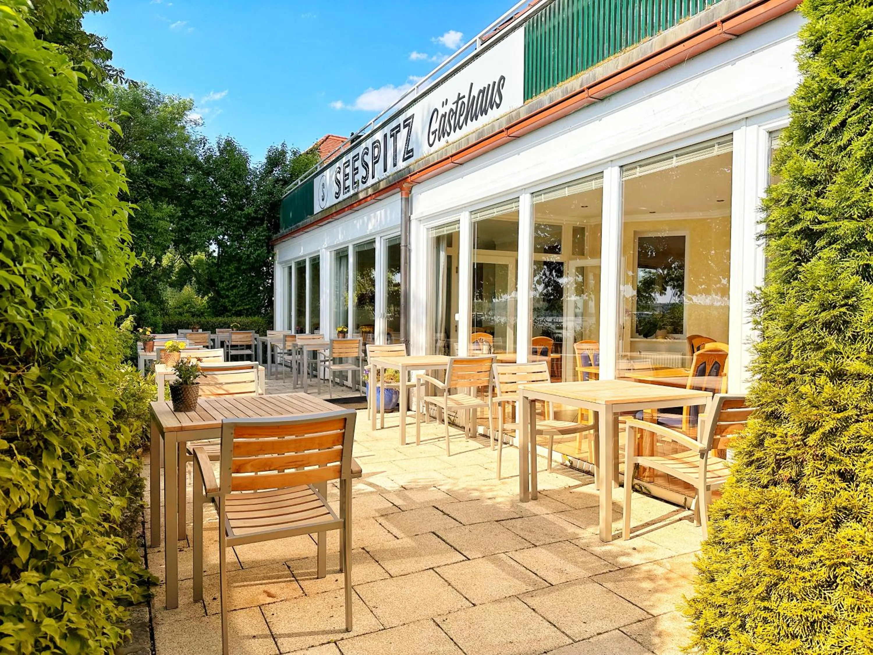 Seating area in Seespitz Gästehaus
