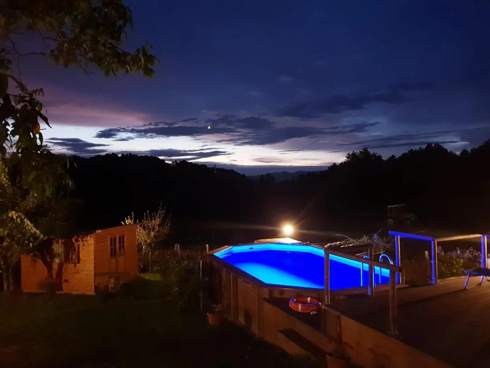 Swimming pool in Il Mugello B&B