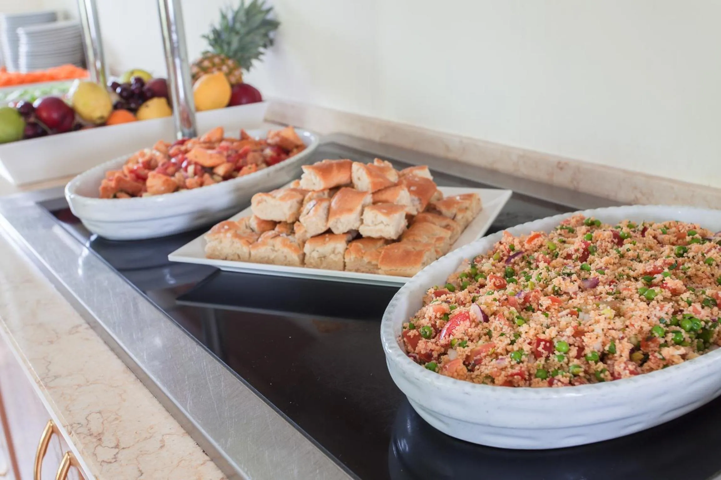 Food close-up in Hotel De La Ville