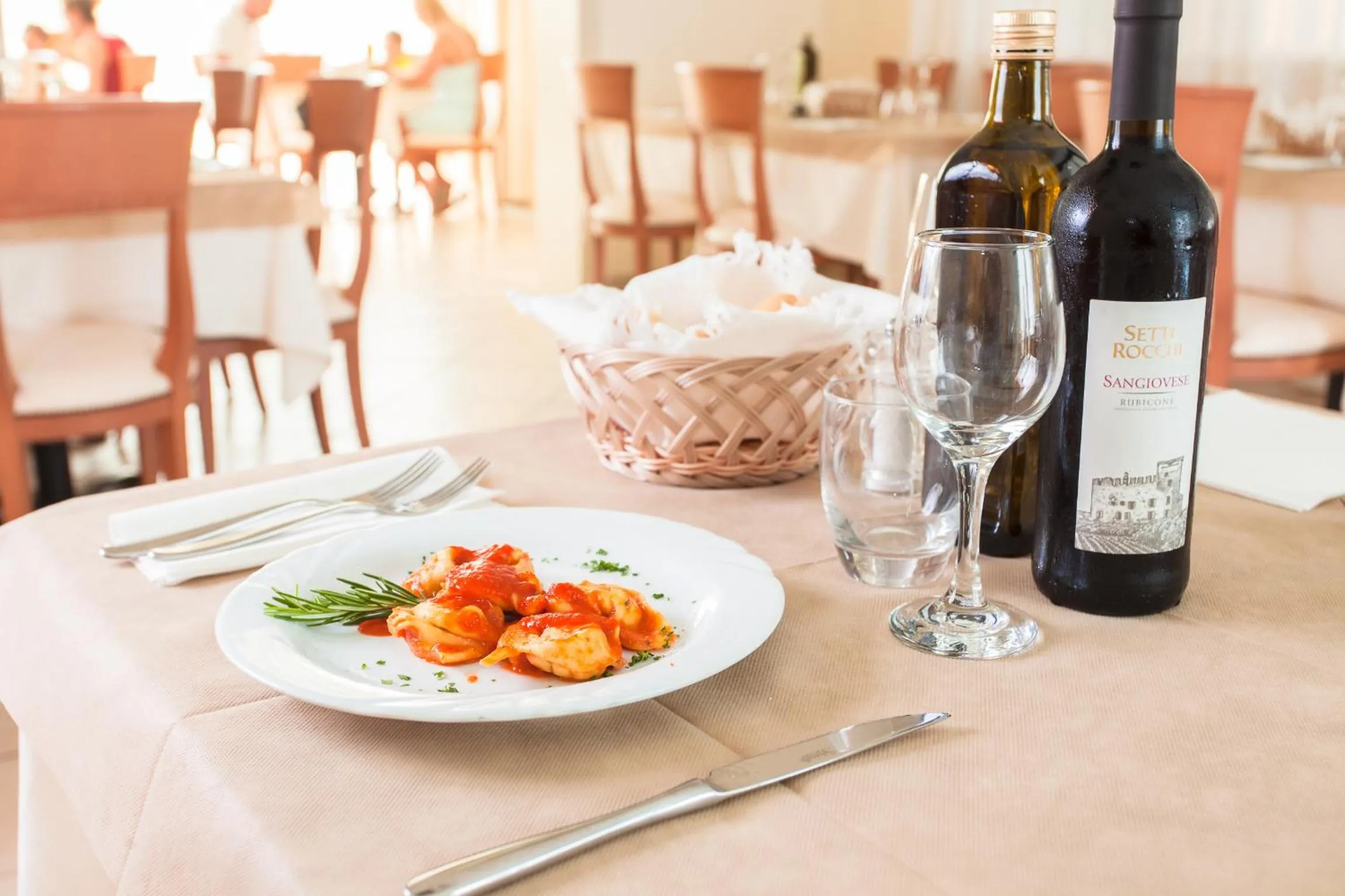 Food close-up in Hotel De La Ville