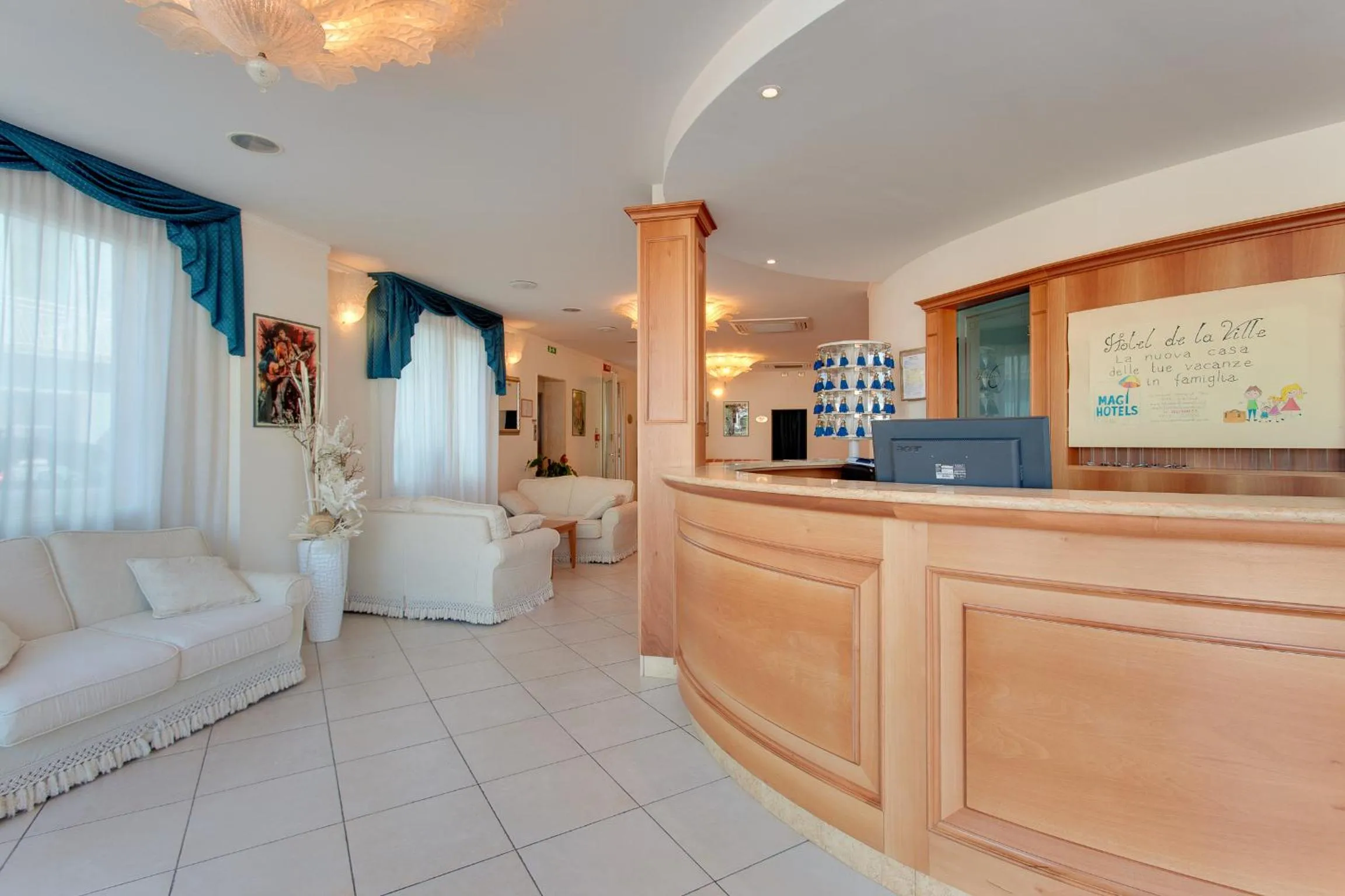 Lobby or reception in Hotel De La Ville