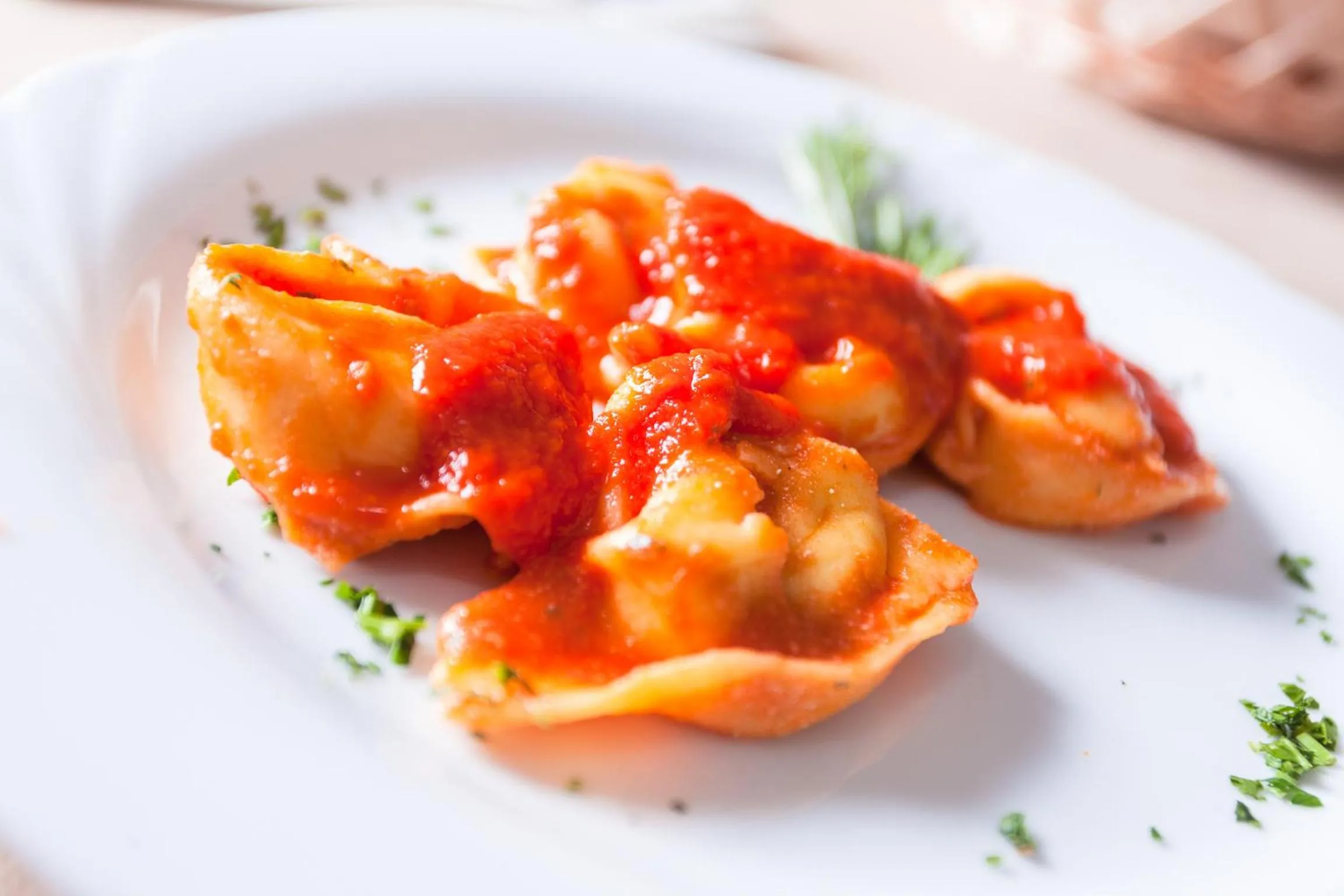 Food close-up in Hotel De La Ville