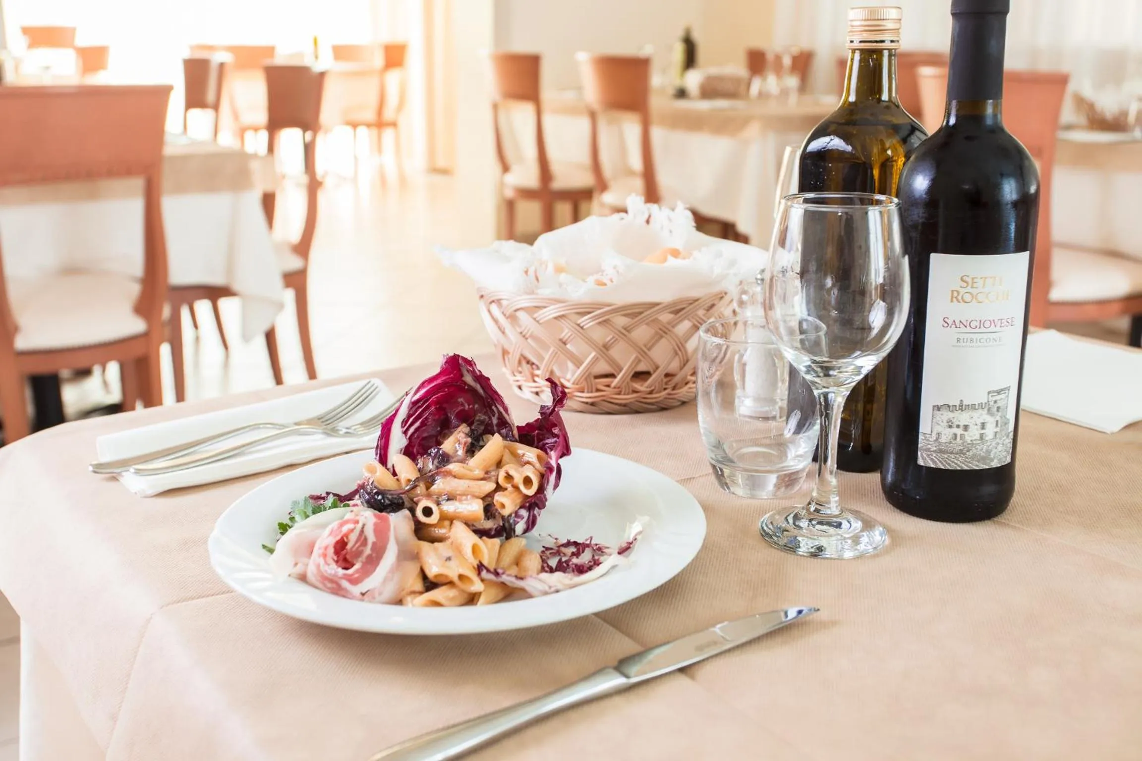 Food close-up in Hotel De La Ville