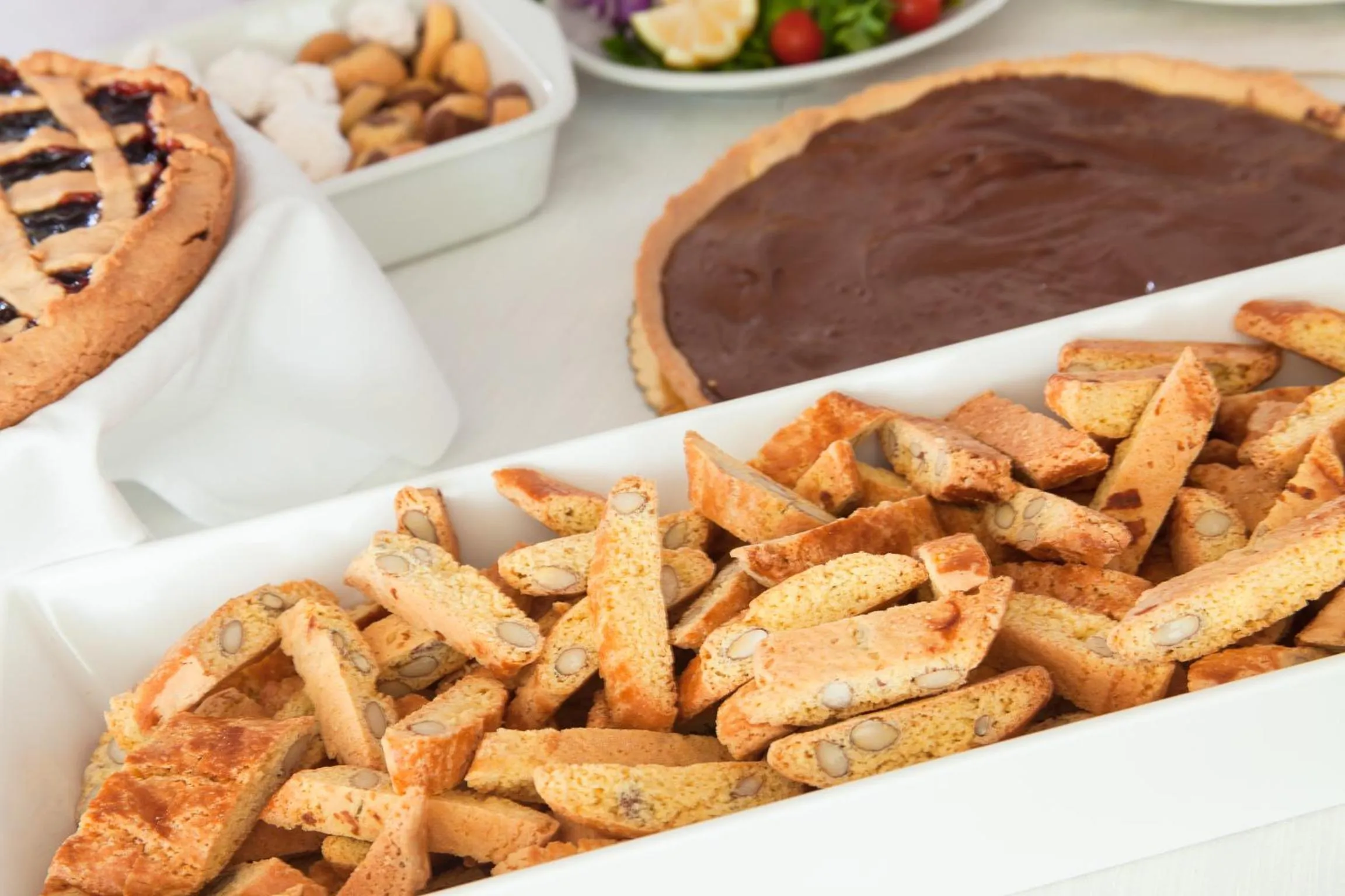 Food close-up in Hotel De La Ville