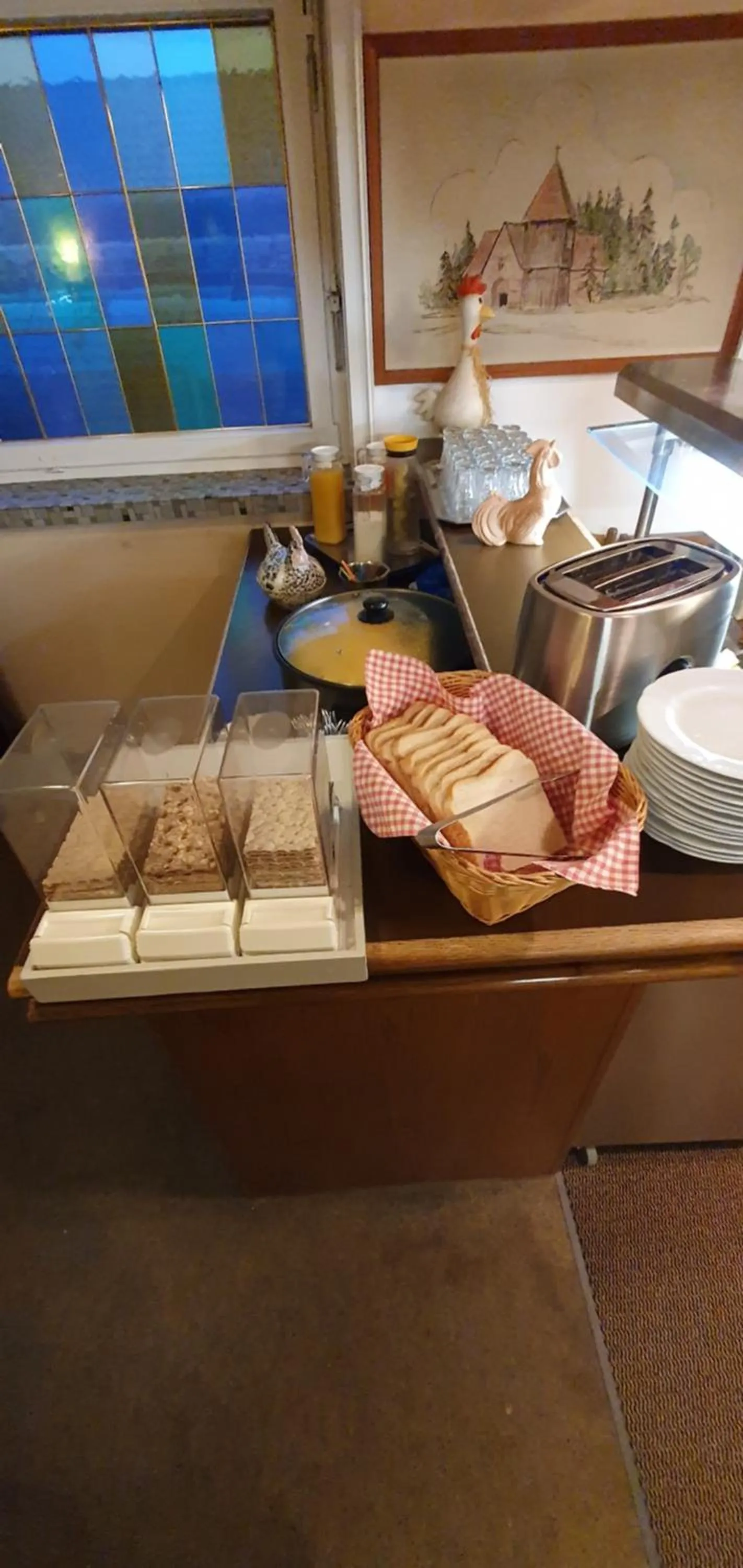 Buffet breakfast in Heidehotel Anna