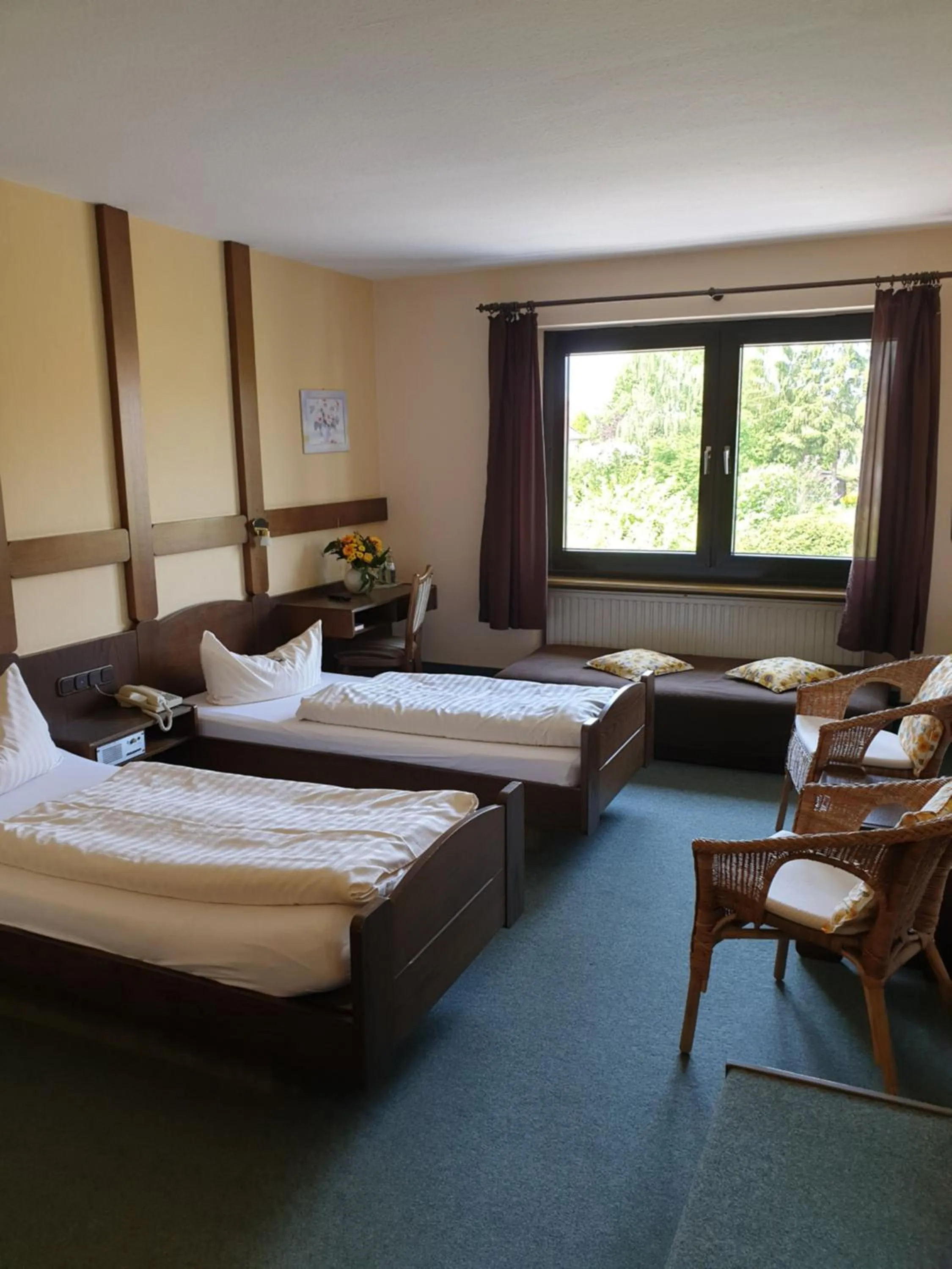 Photo of the whole room, Bed in Heidehotel Anna