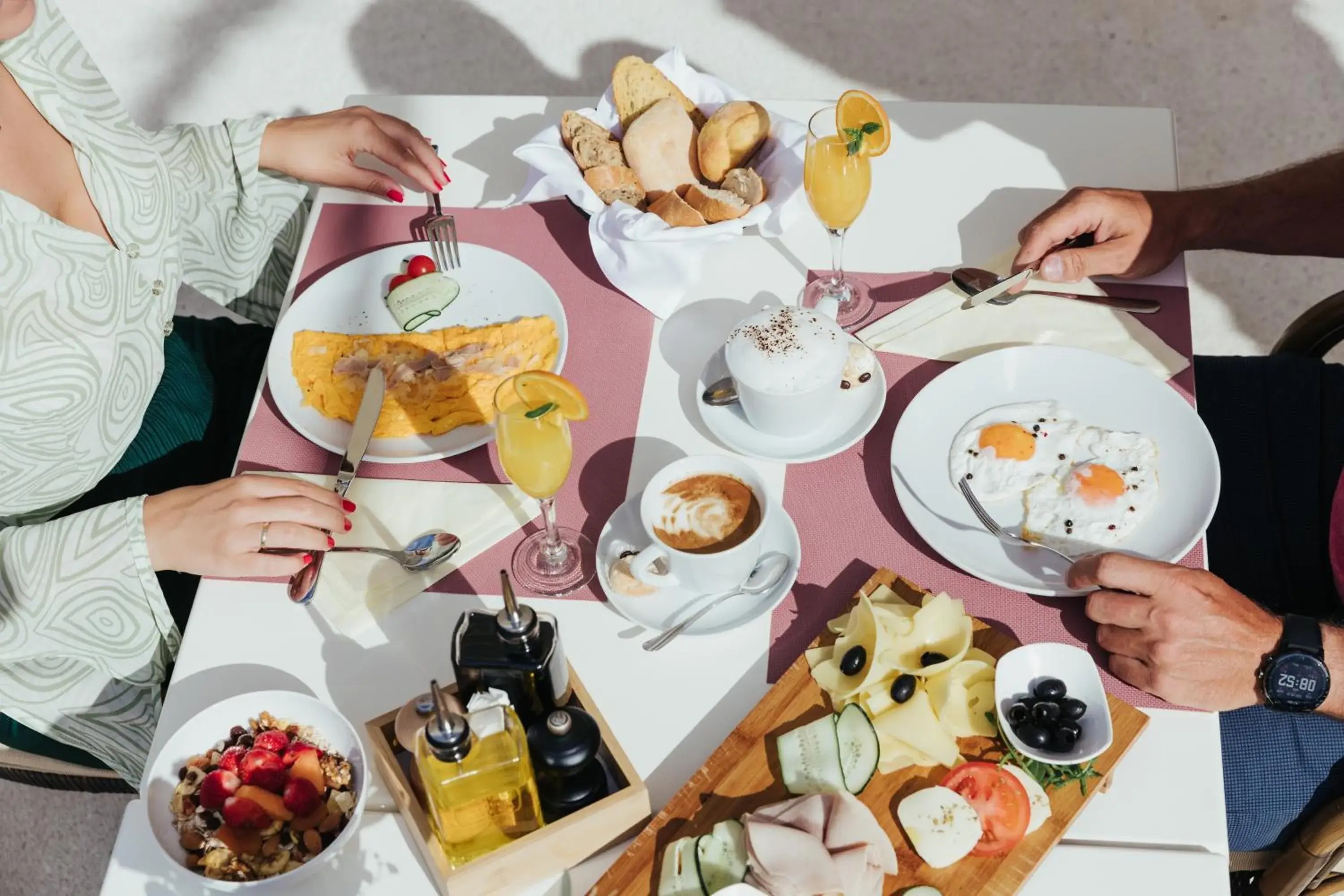 Breakfast in Romana Beach Resort Breakfast in Romana Beach Resort