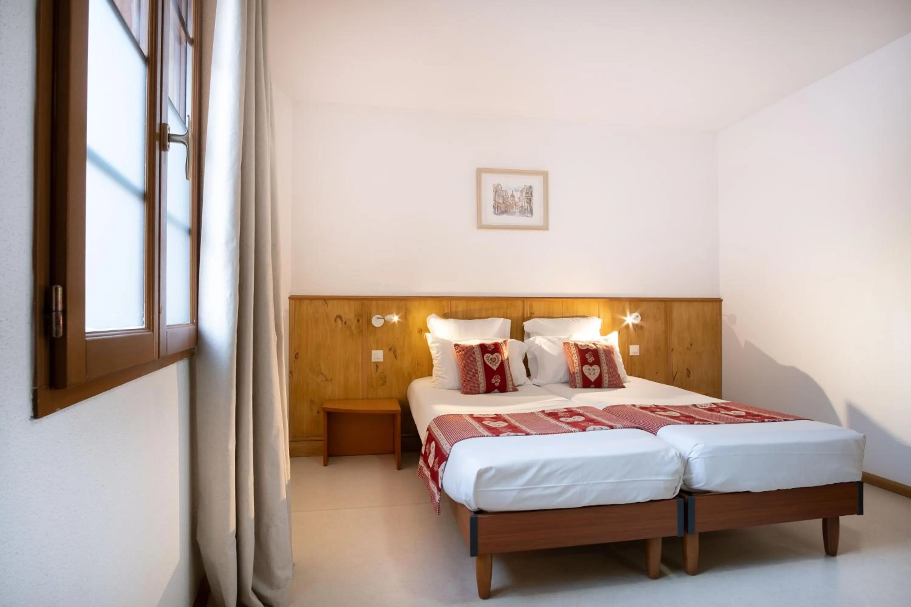 Bed in Hotel Relais d'ISSENHEIM Table d'hôtes