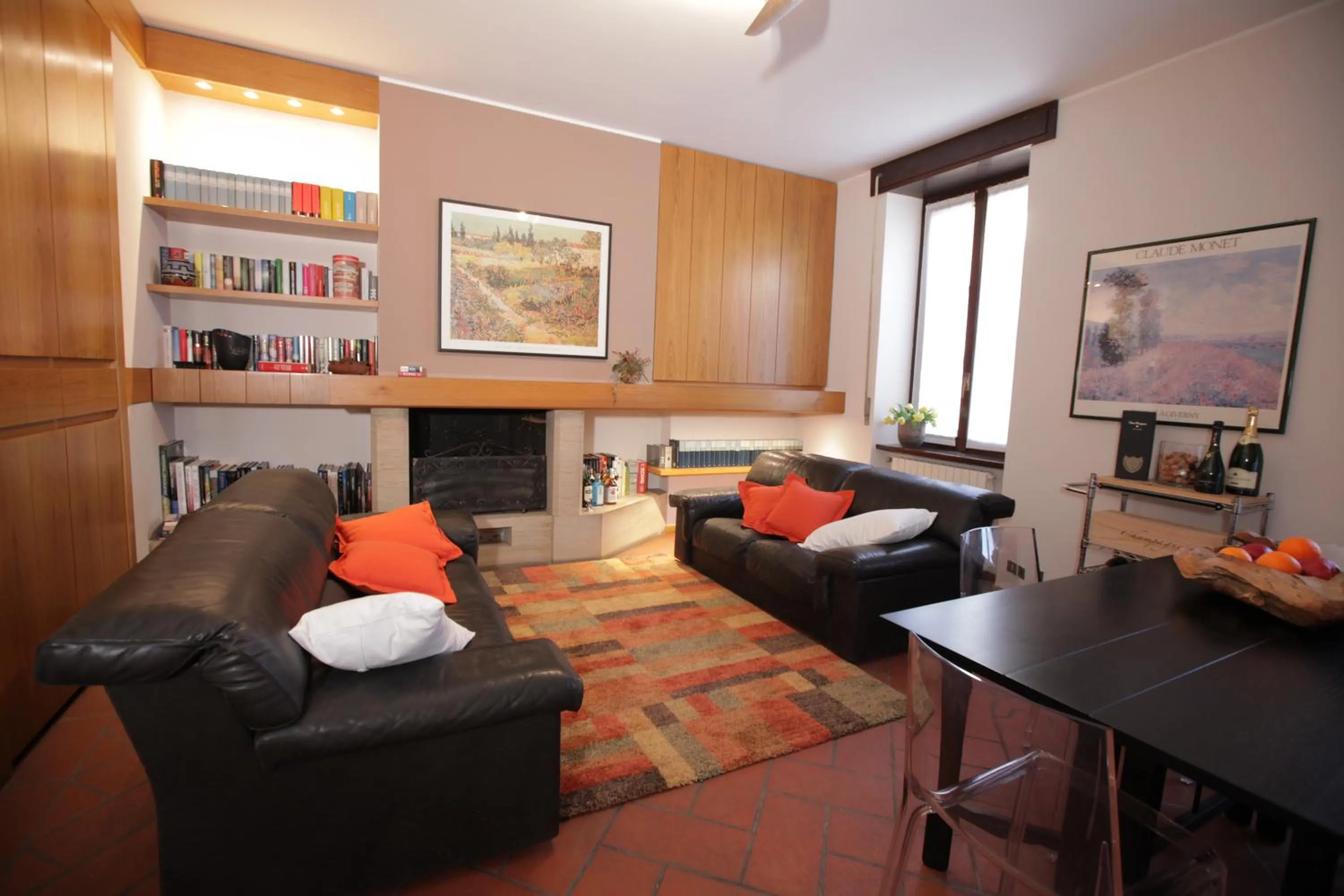 Living room in La Corte e l'Uva