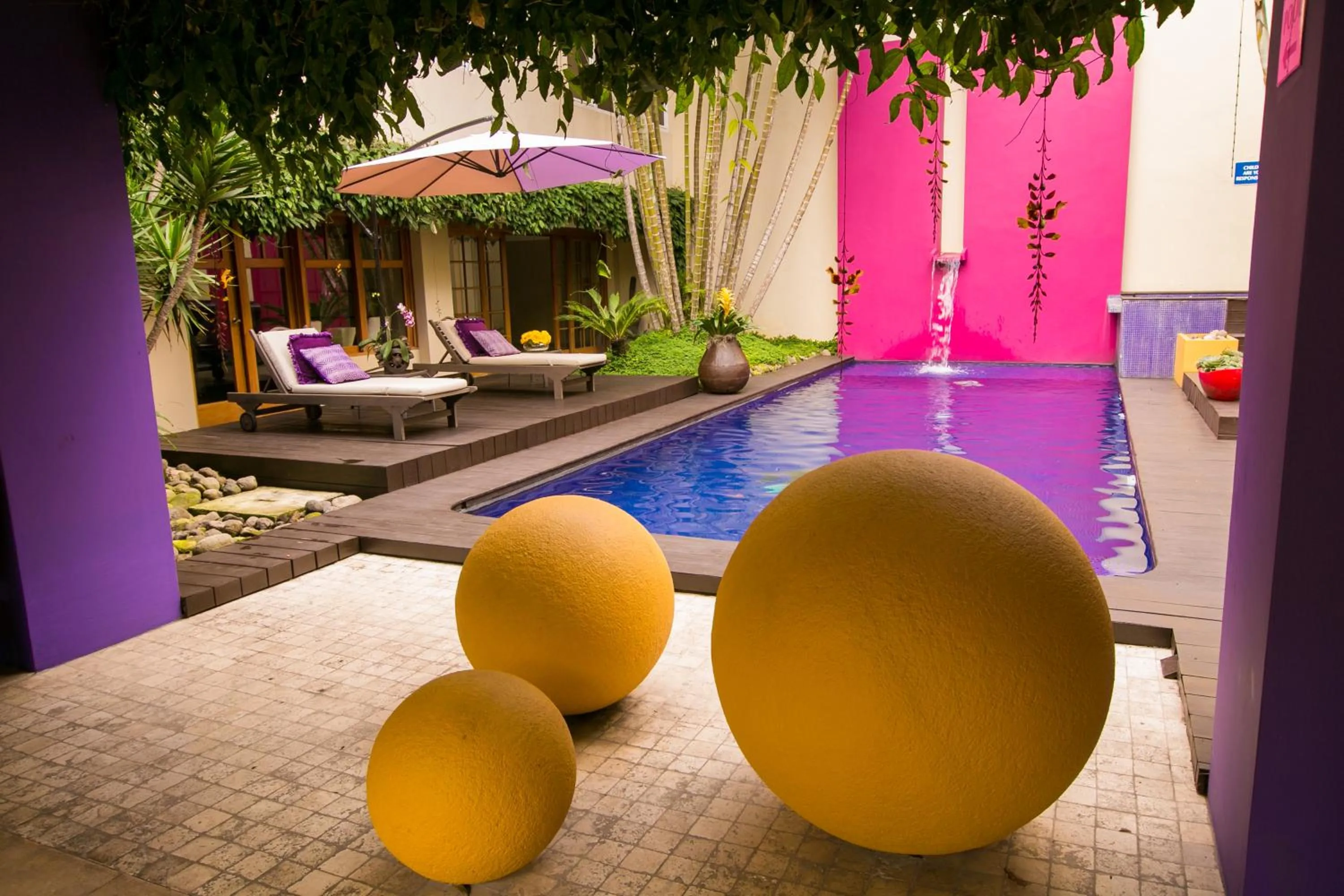 Property building in Apart-Hotel Casa Serena