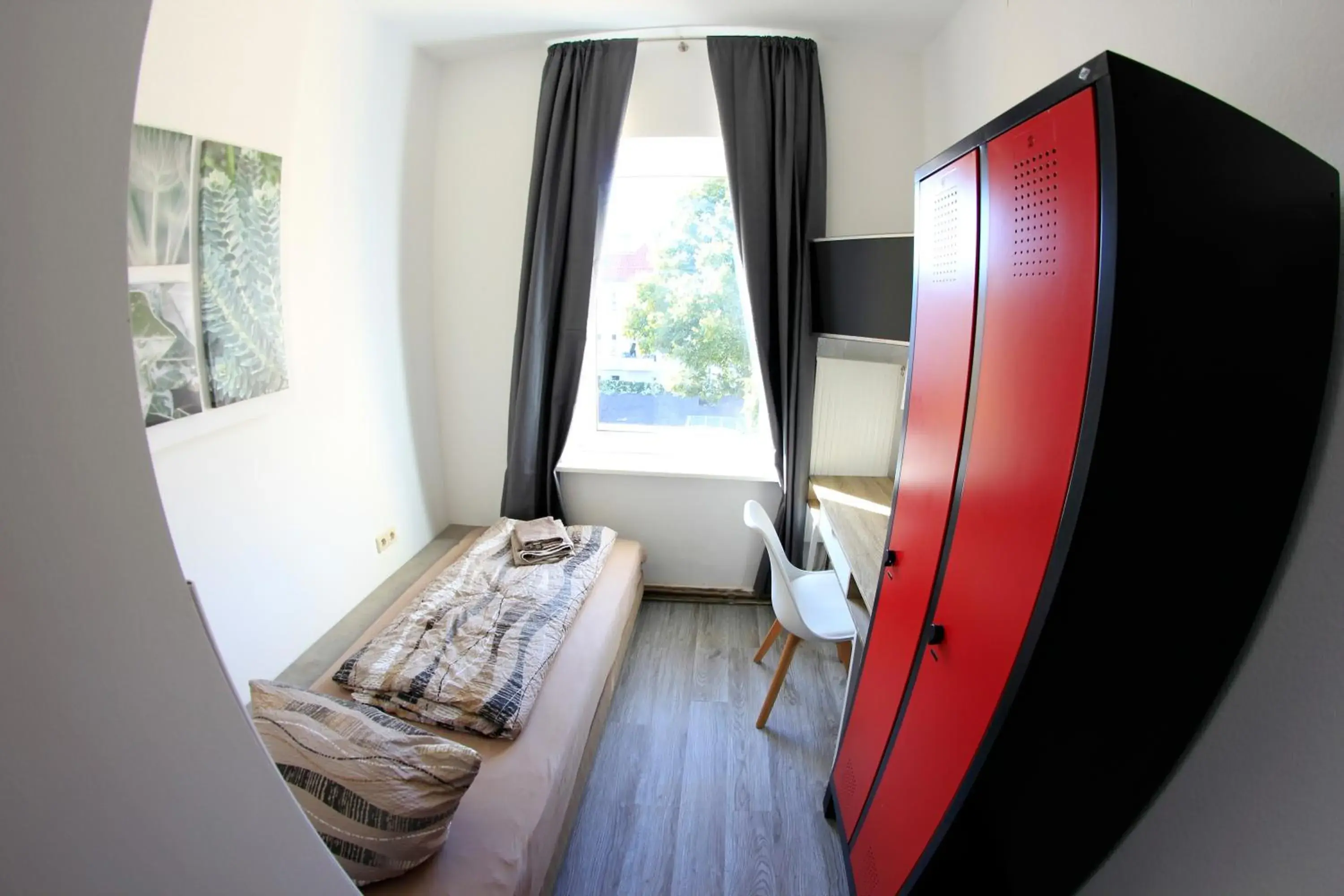 View (from property/room), Bed in Botschaft View (from property/room), Bed in Botschaft