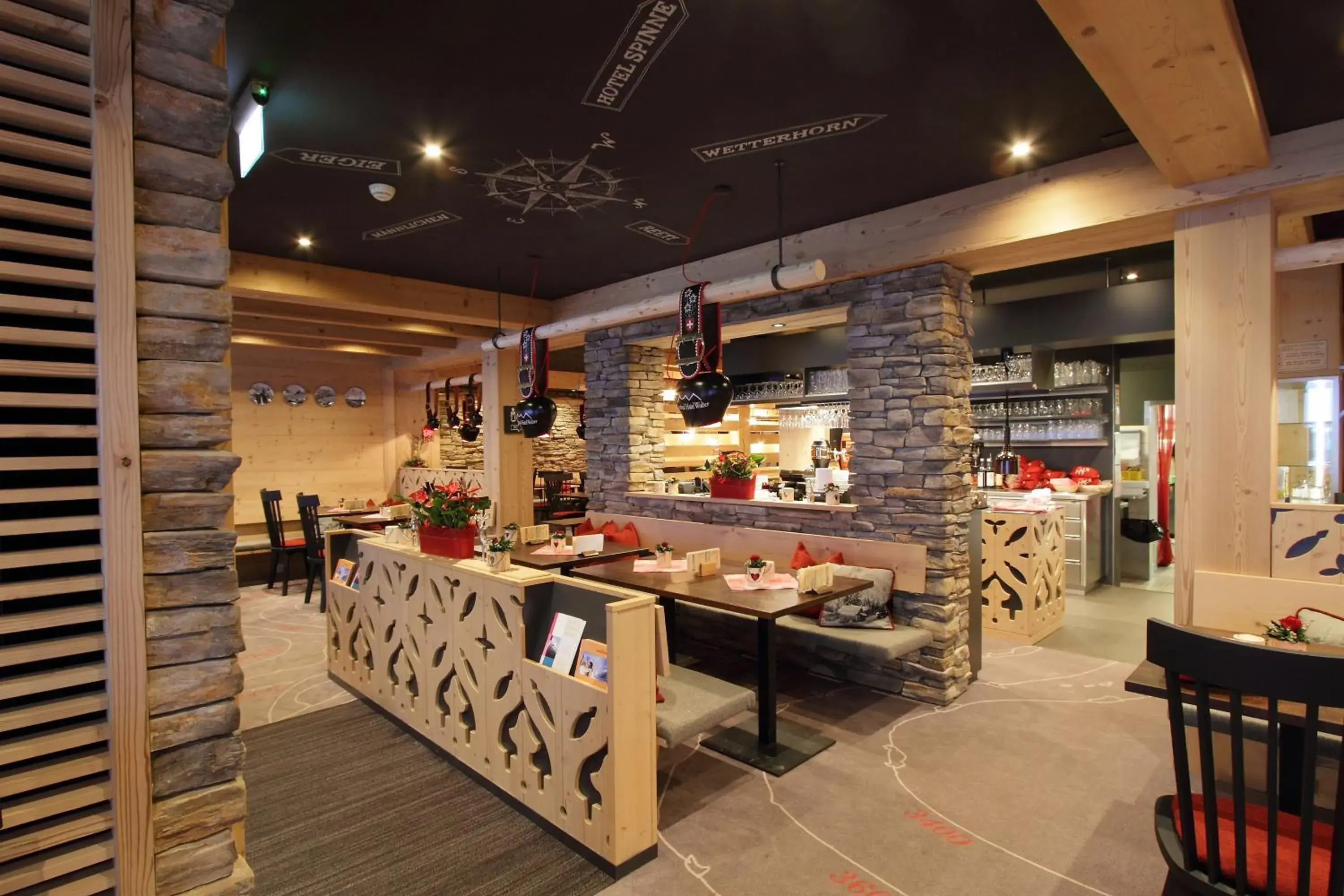 Restaurant/places to eat in Hotel Central Wolter - Grindelwald Restaurant/places to eat in Hotel Central Wolter - Grindelwald