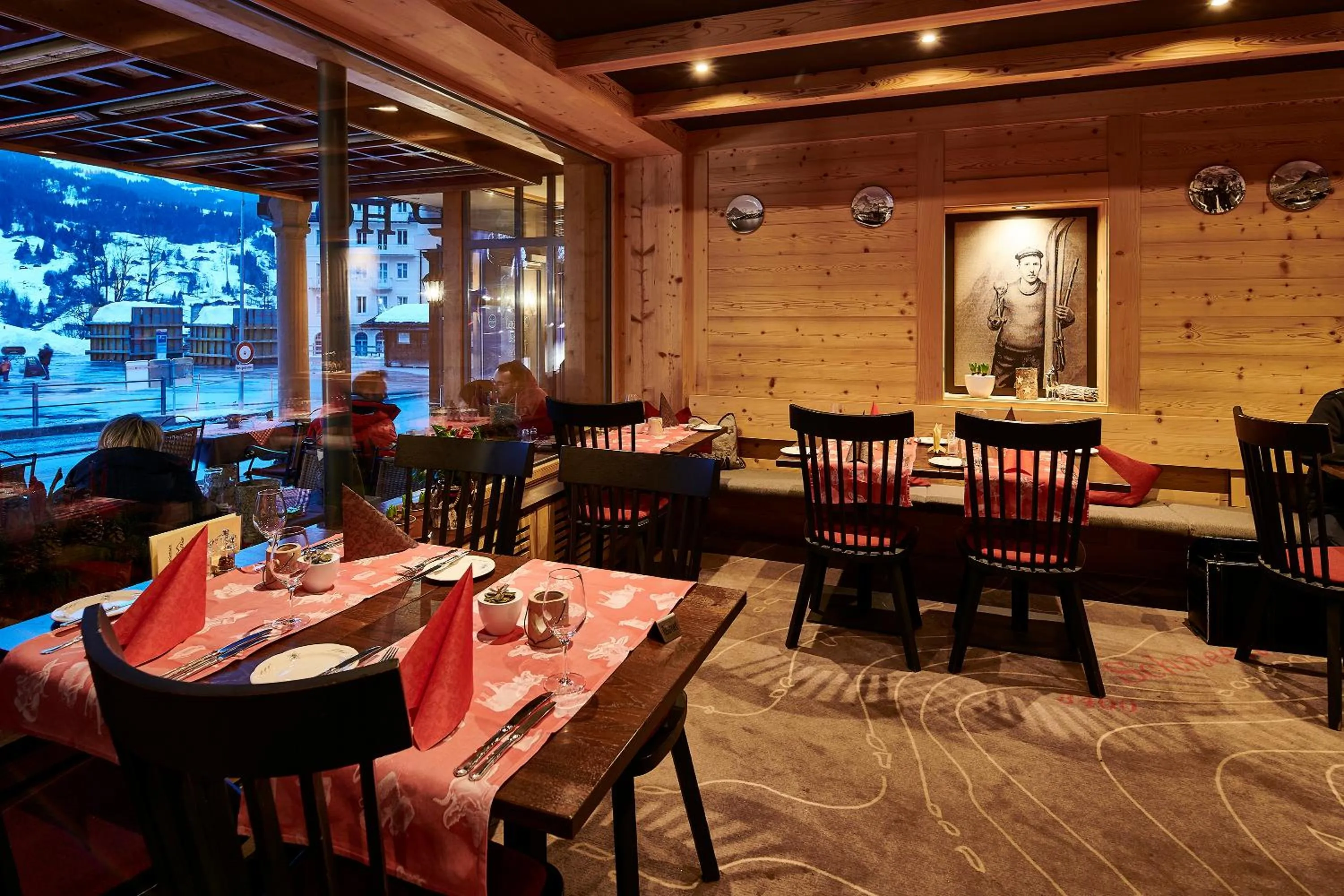 Restaurant/places to eat in Hotel Central Wolter - Grindelwald