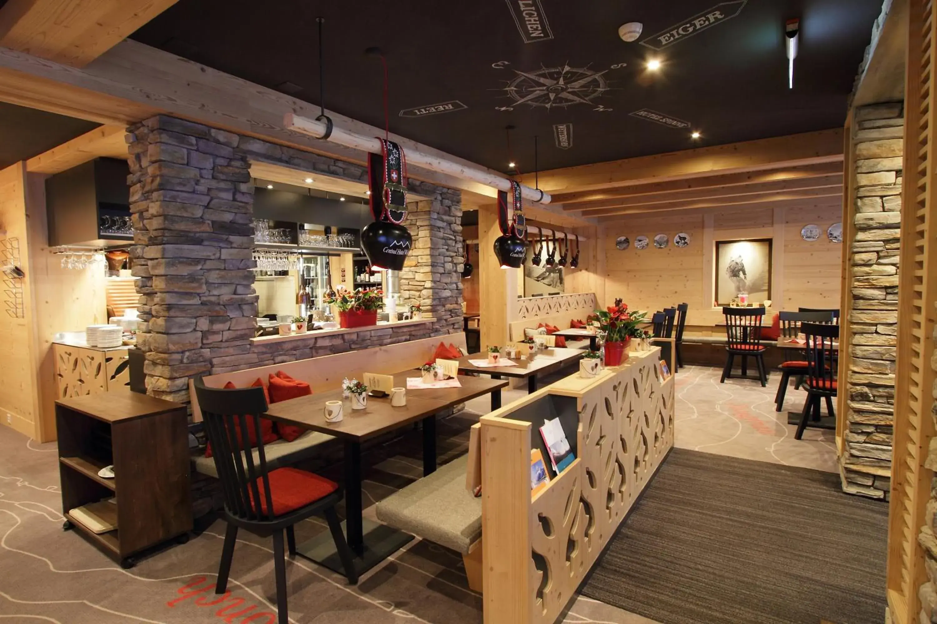 Restaurant/places to eat in Hotel Central Wolter - Grindelwald Restaurant/places to eat in Hotel Central Wolter - Grindelwald