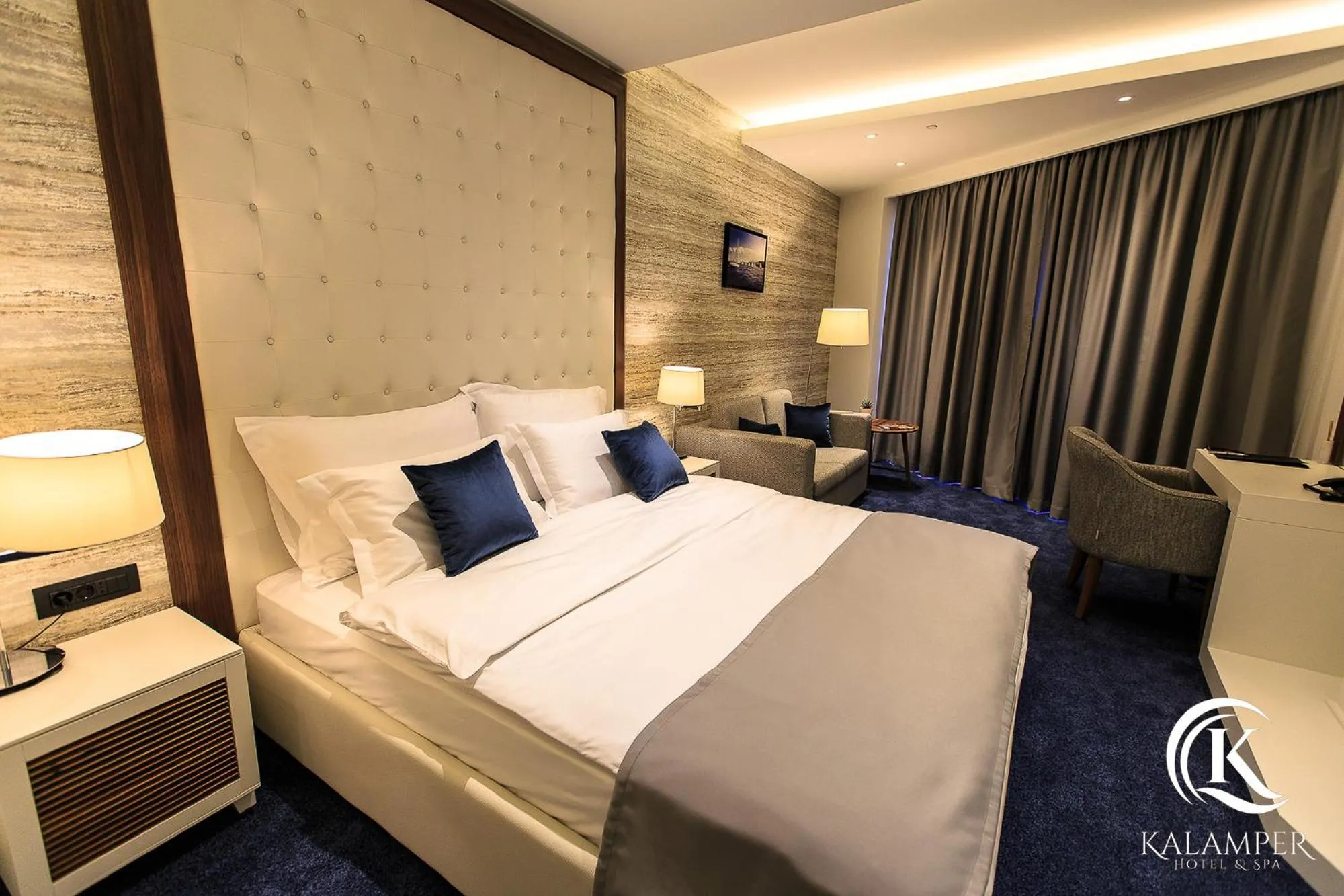 Bed in Kalamper Hotel & Spa