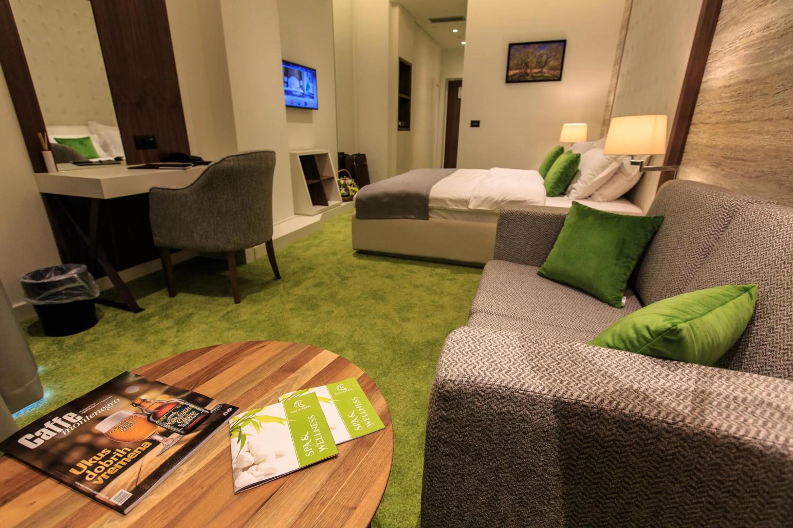 Bed in Kalamper Hotel & Spa