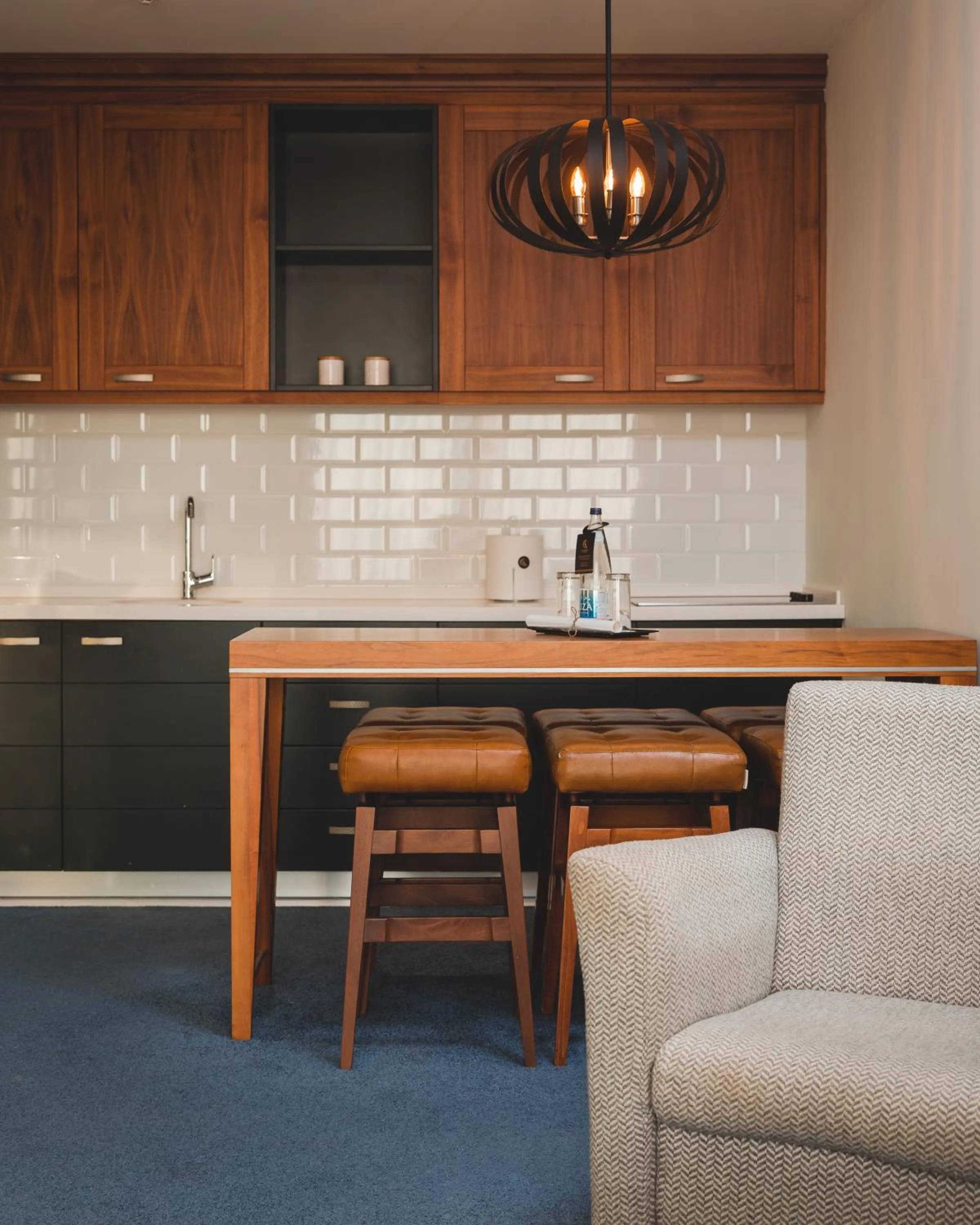 Kitchen or kitchenette in Kalamper Hotel & Spa