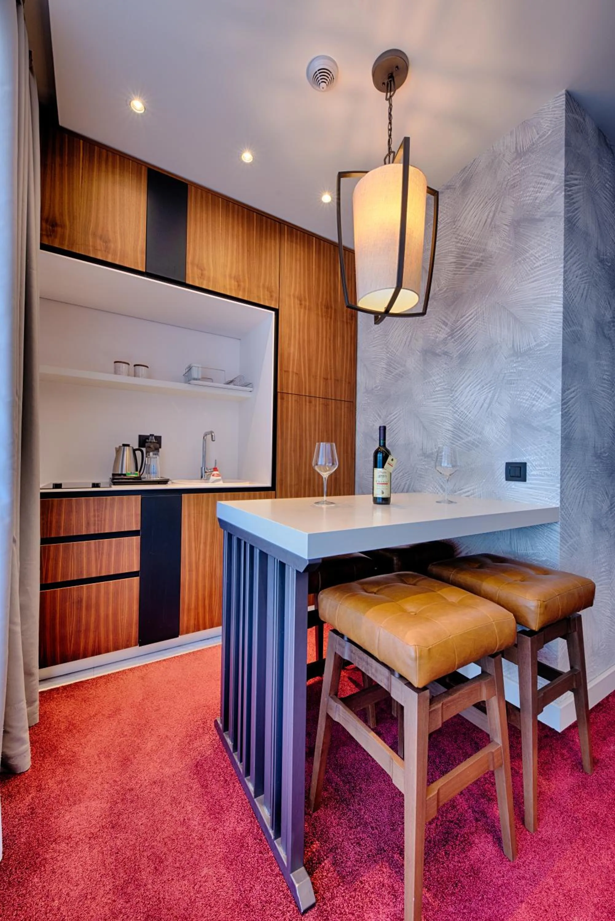 Kitchen or kitchenette in Kalamper Hotel & Spa