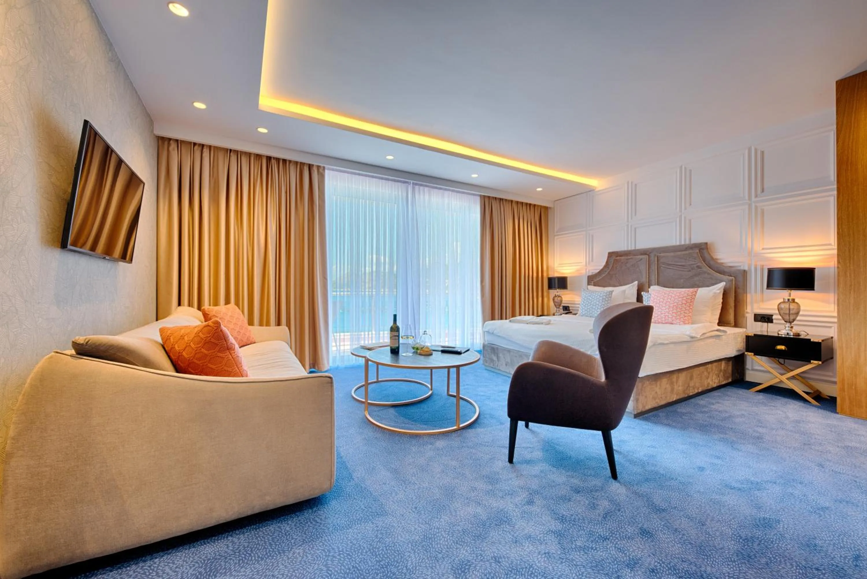 Bed in Kalamper Hotel & Spa