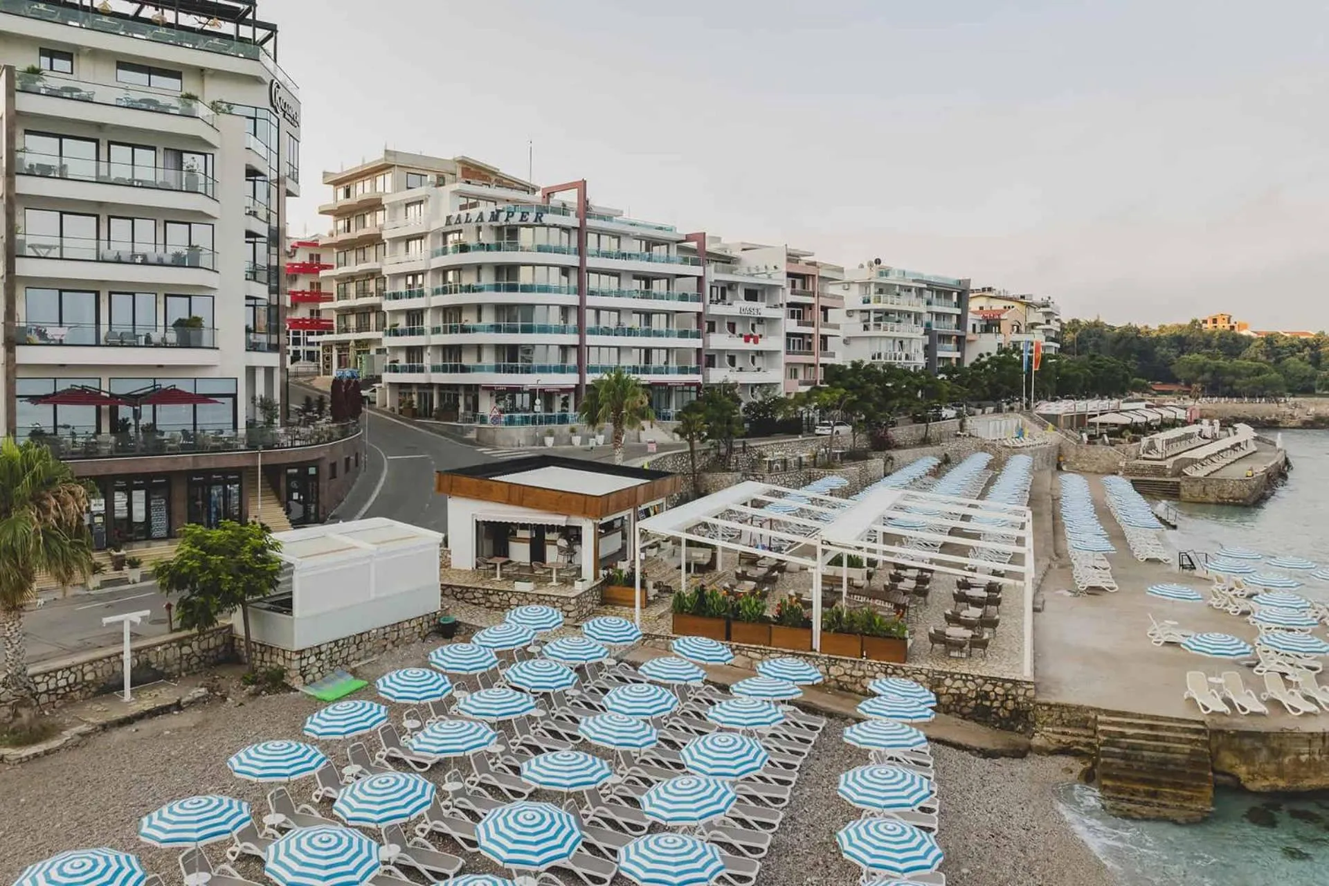 Beach in Kalamper Hotel & Spa