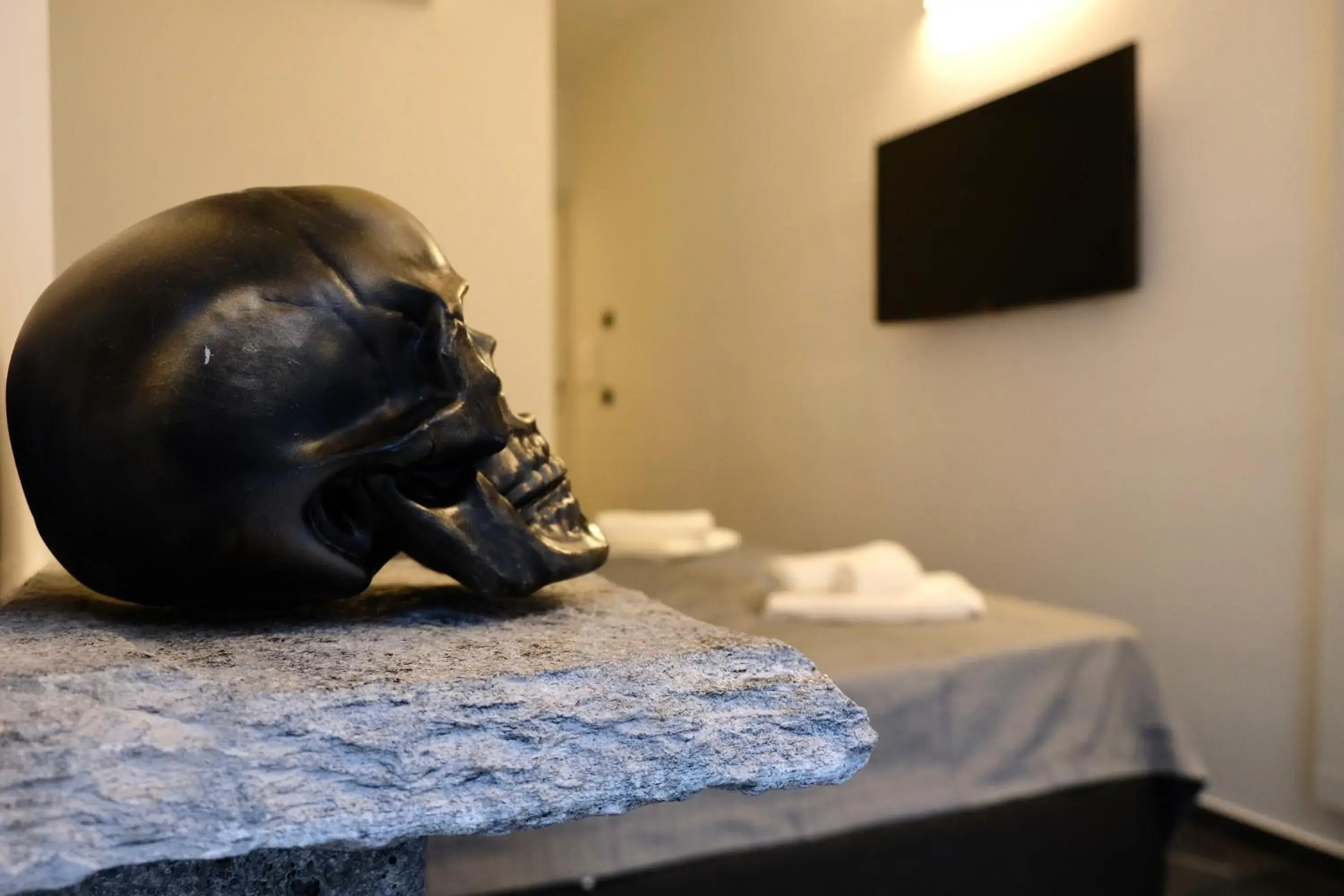 Bed in The Boutique Napoli Suite Bed in The Boutique Napoli Suite