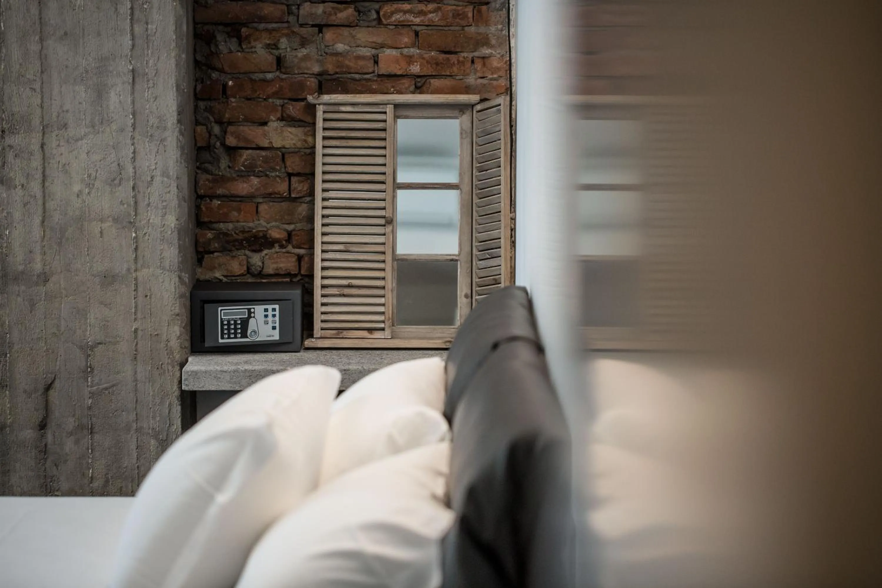 Bed in The Boutique Napoli Suite