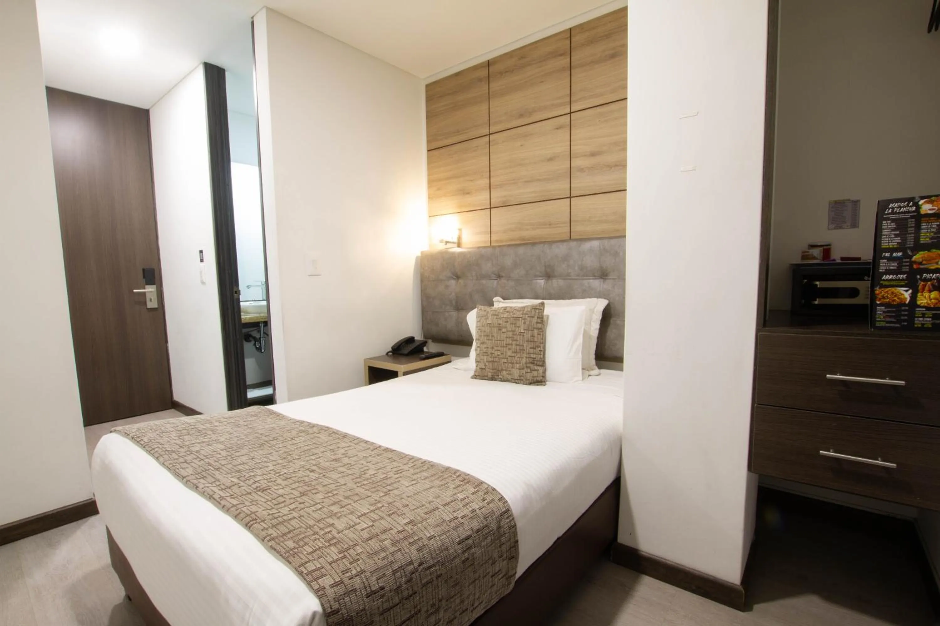 Photo of the whole room, Bed in BOG URBAN HOTEl