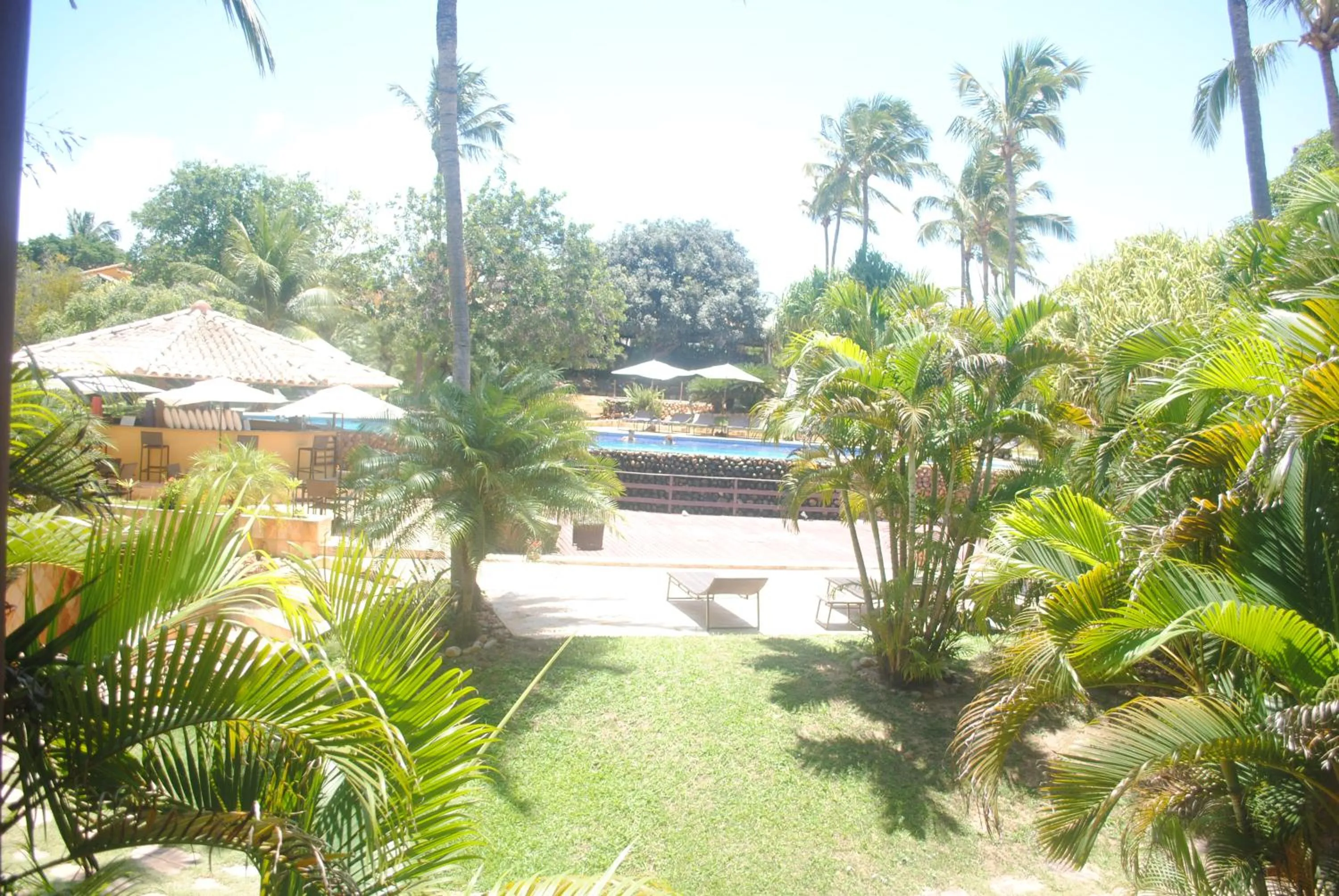 Garden view in Casa Girassois