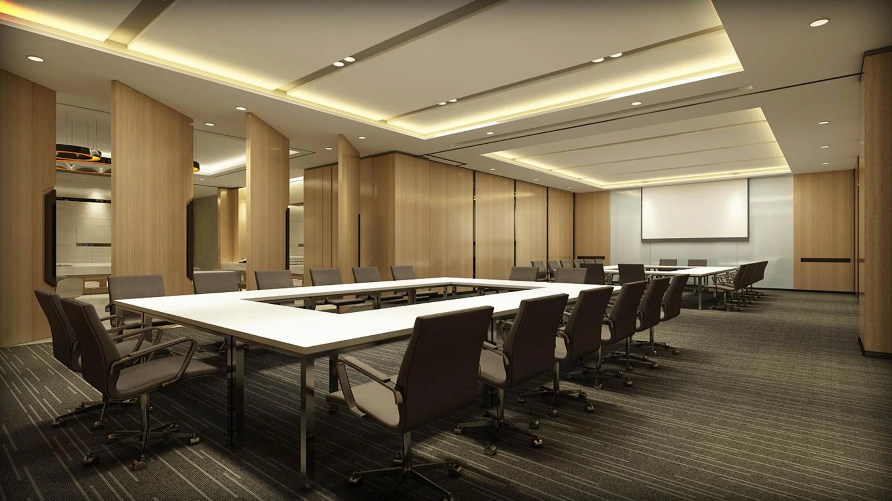 Meeting/conference room in Holiday Inn Express Bengbu Downtown, an IHG Hotel