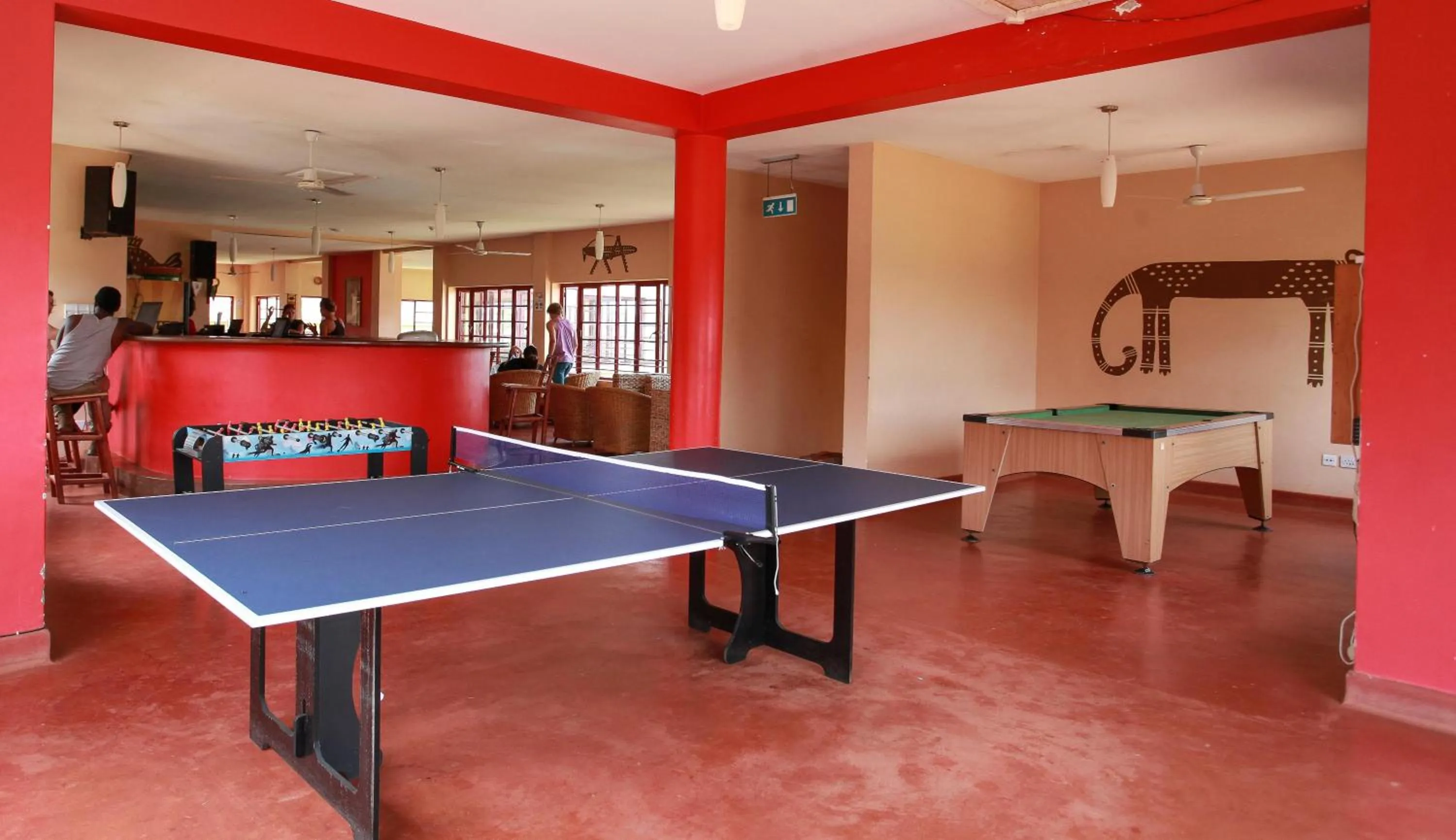 Table tennis in Red Chilli Hideaway