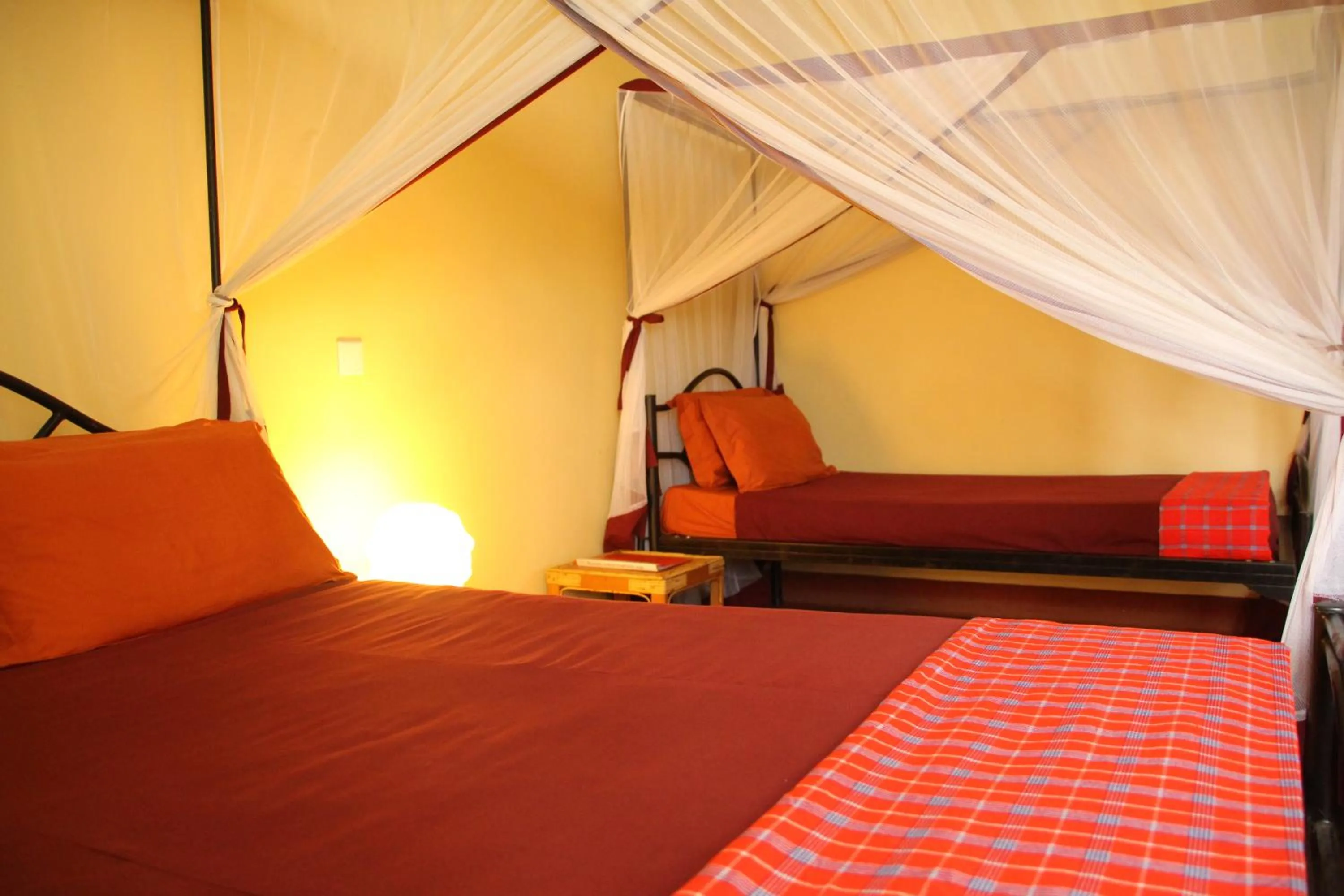 Bed in Red Chilli Hideaway