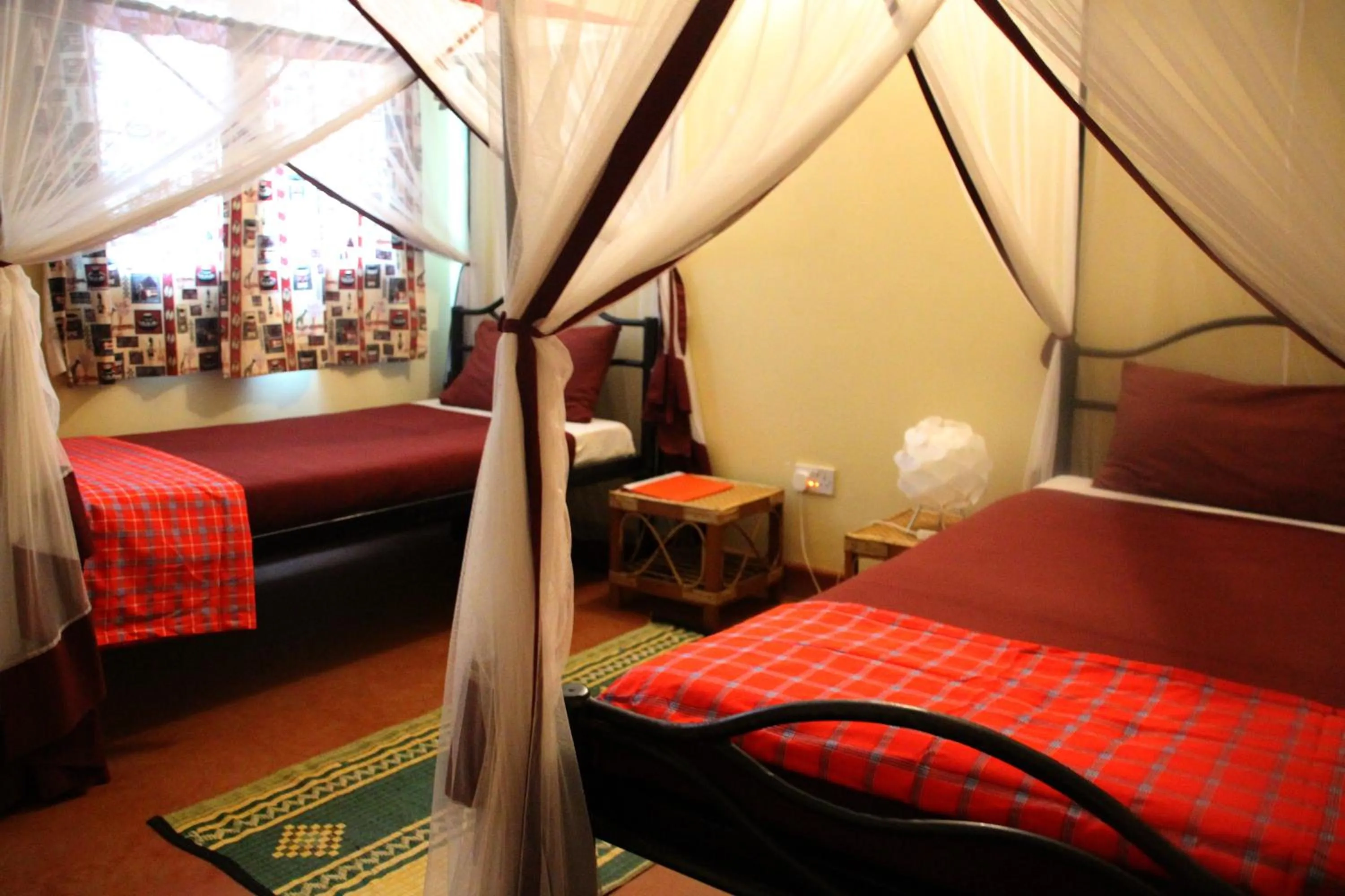 Bed in Red Chilli Hideaway