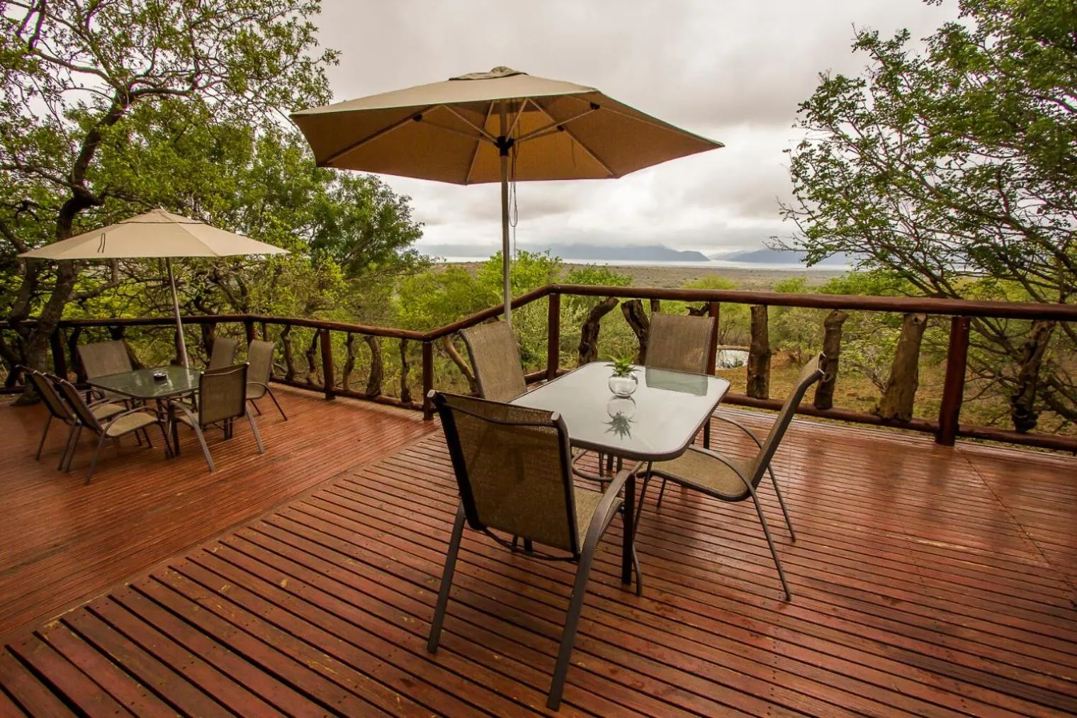 Patio in Mpeti Lodge