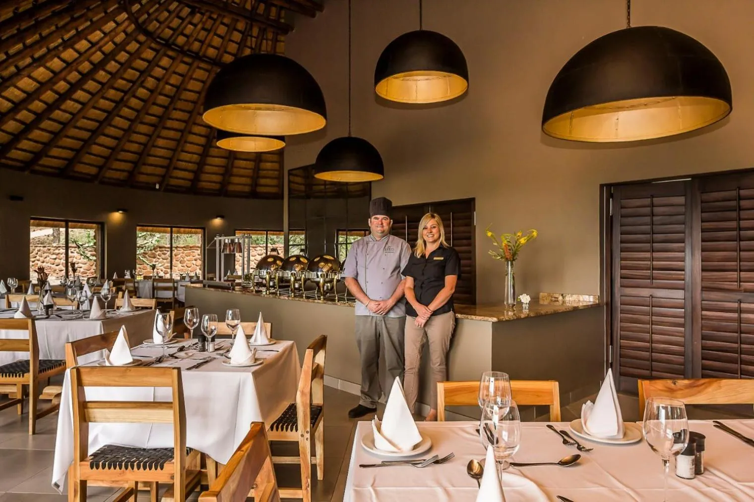 Staff in Mpeti Lodge